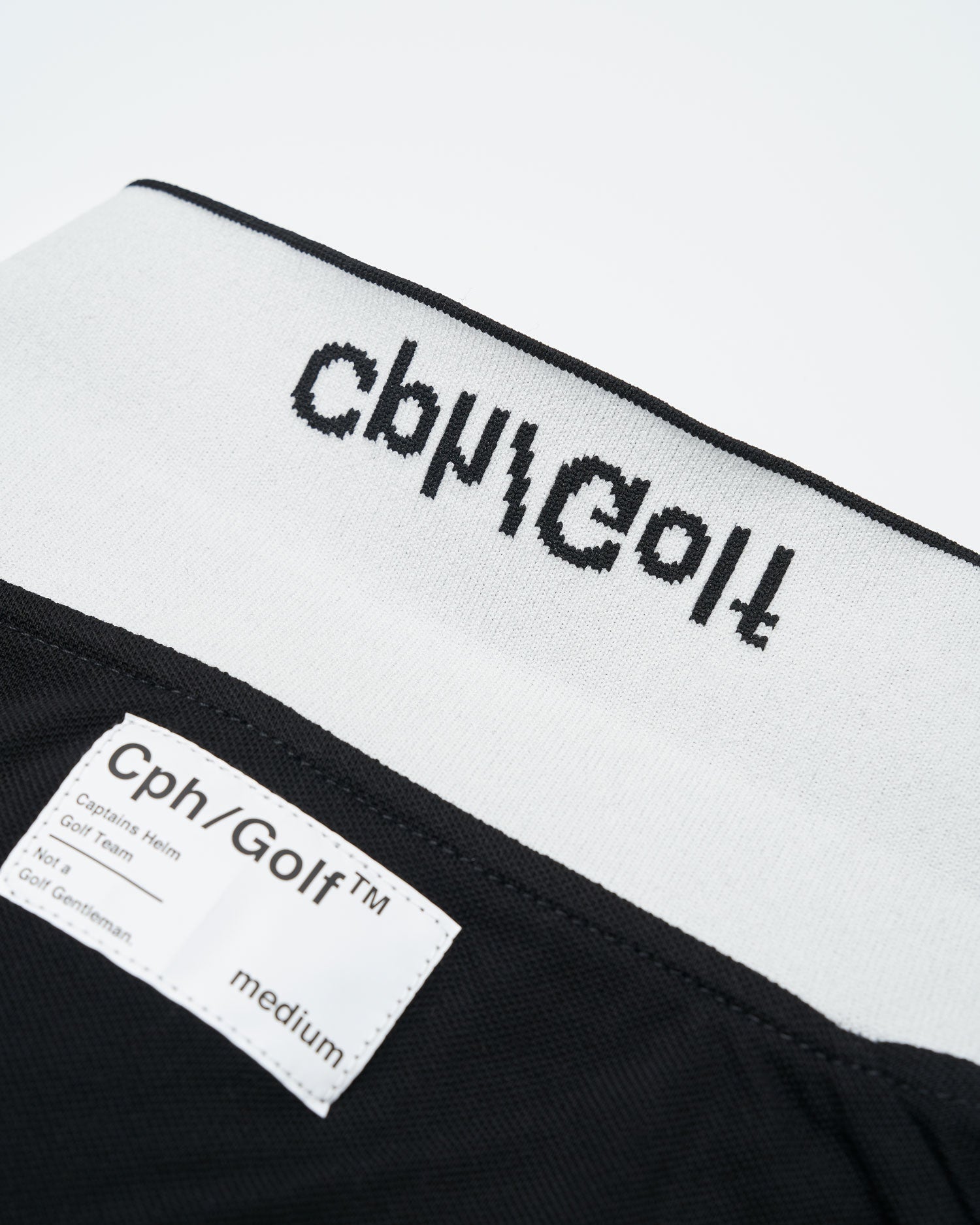 Cph/Golf™️ #Cph/Golf TM POLO - BLACK - – Cph/Golf™︎