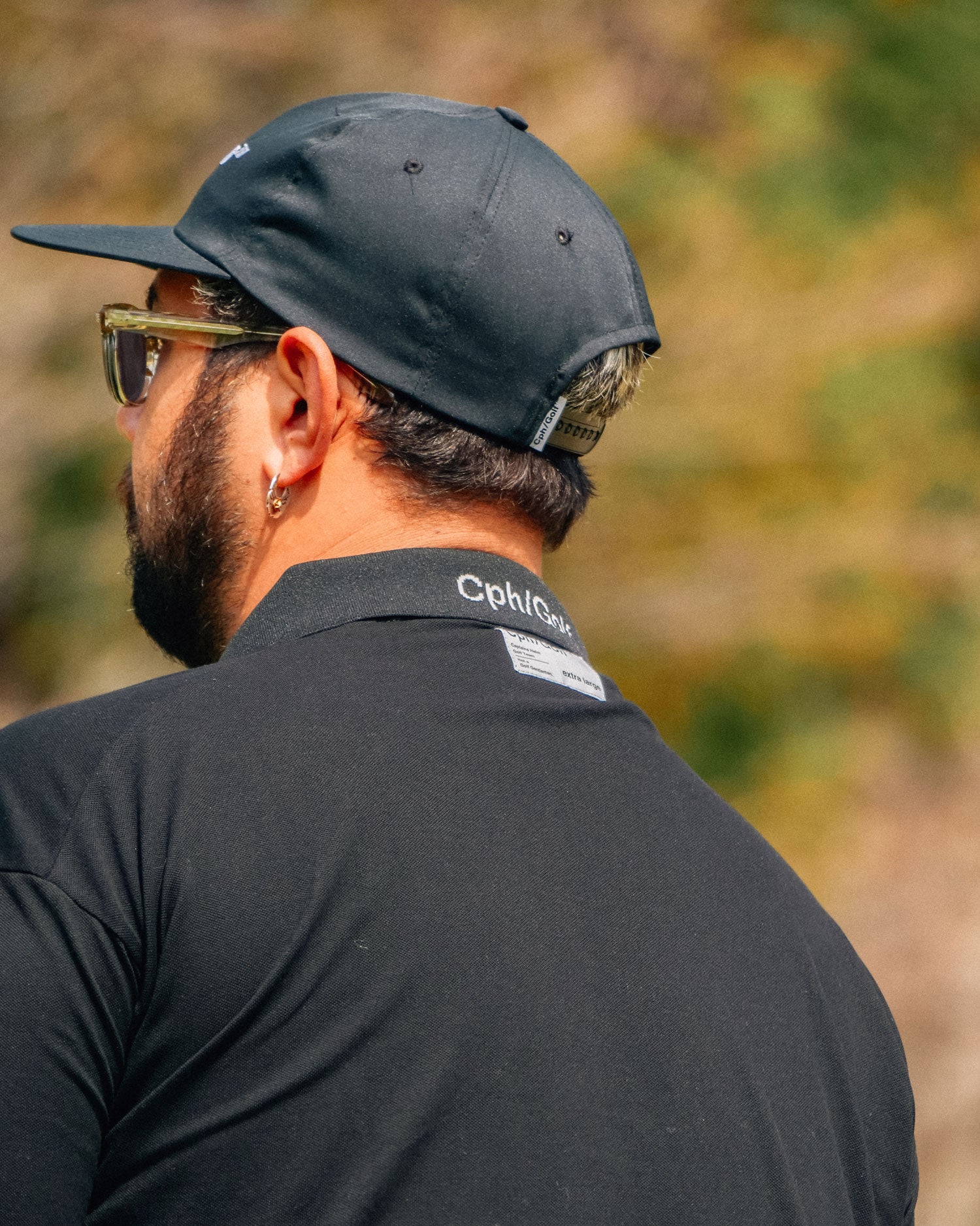 Cph/Golf™️ #Cph/Golf TM POLO - BLACK - – Cph/Golf™︎
