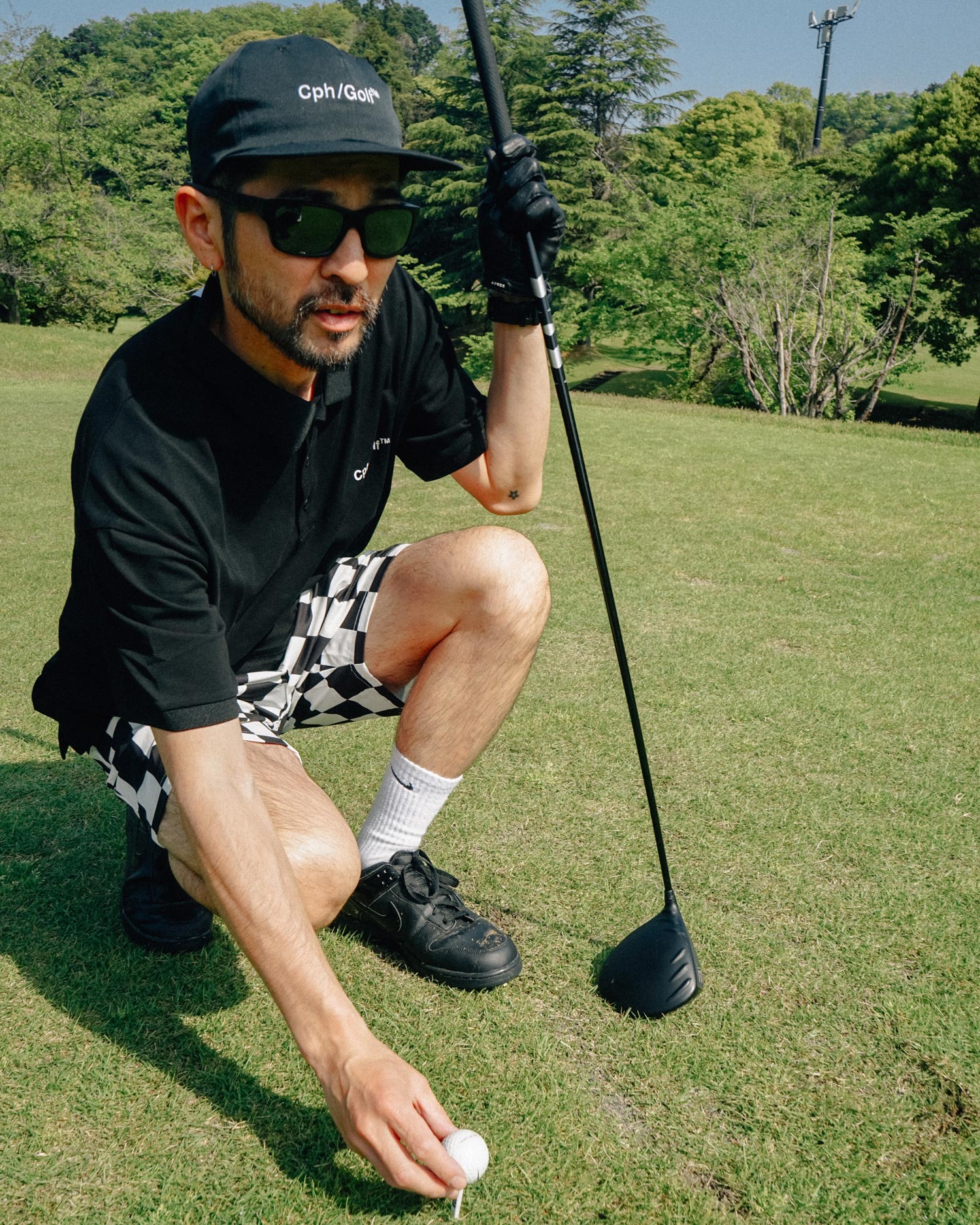 Cph/Golf™️ #ADJUSTABLE SHORTS - CHECKER - – Cph/Golf™︎