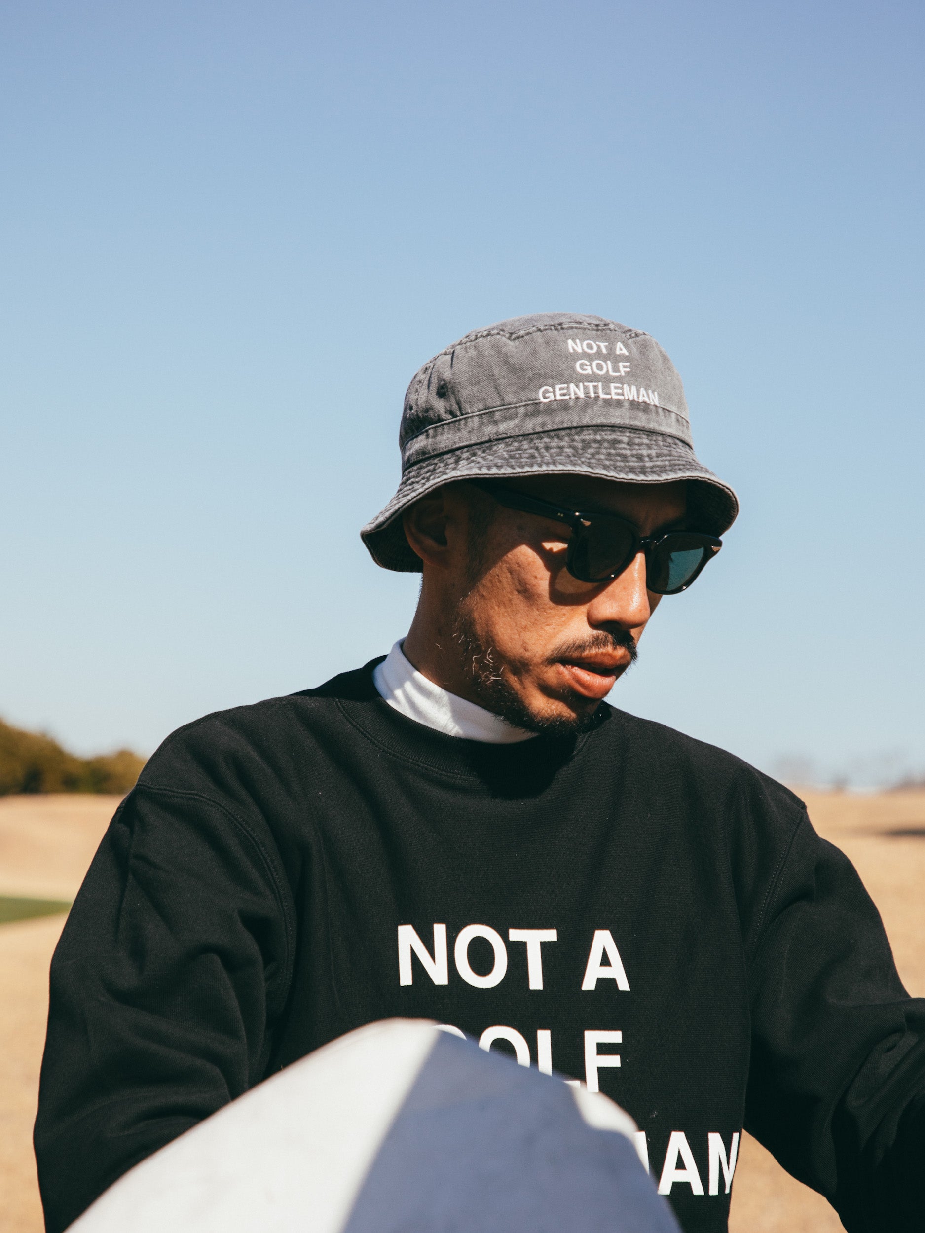 CHG22-SS-C02 #GENTLEMAN BUCKET HAT - BLACK - – Cph/Golf™︎