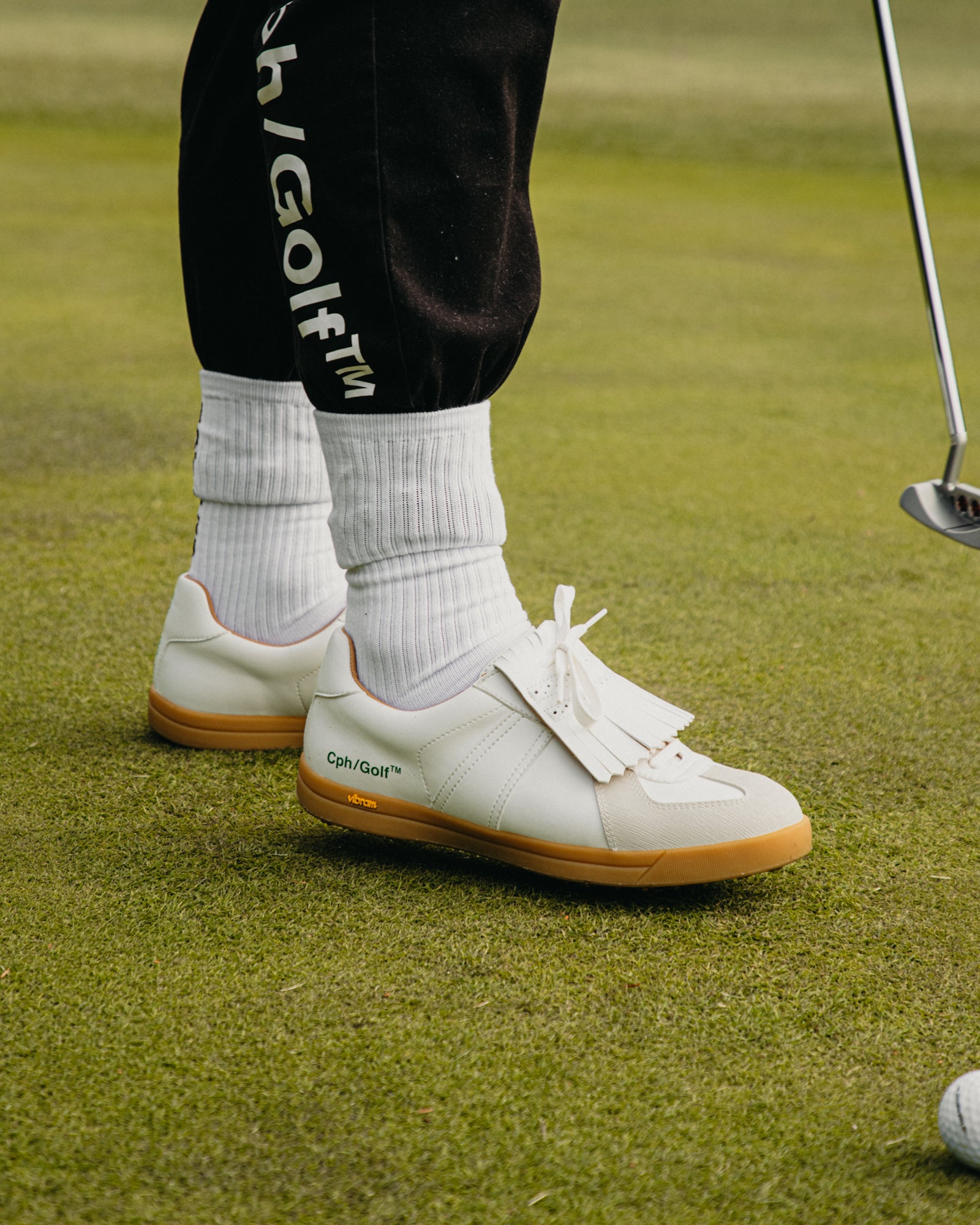 Tomo&Co. × Cph/Golf™ #N-GOLF-G - WHITE - – Captains Helm Golf