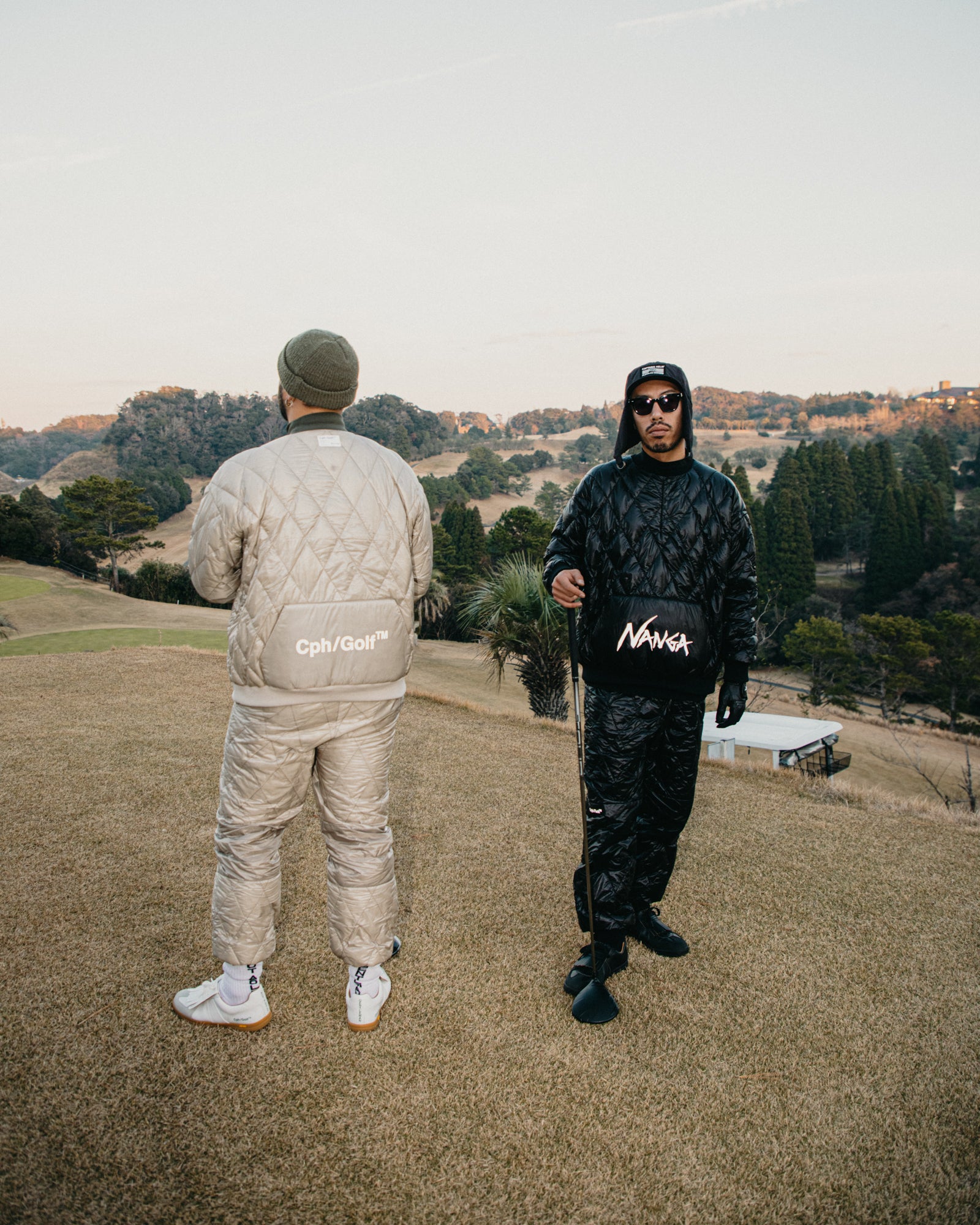 cph golf × NANGA キルティングパンツ cph golf × NANGA キルティングパンツ
