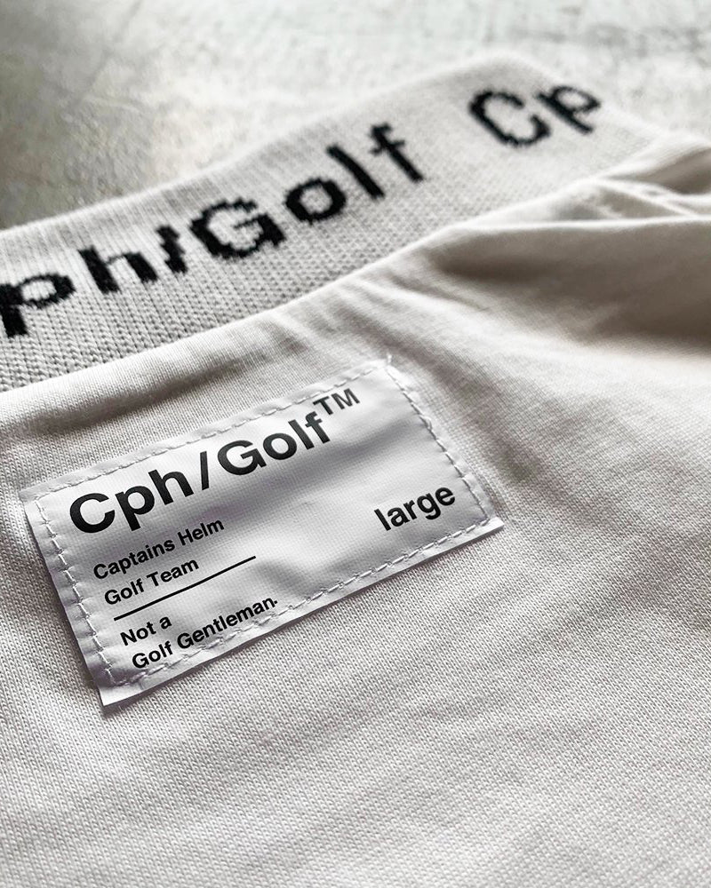 メンズウェア Captains Helm Golf MOCK NECK TEE M CAPTAINS HELM GOLF #MOCK NECK TEE – Cph/Golf™︎