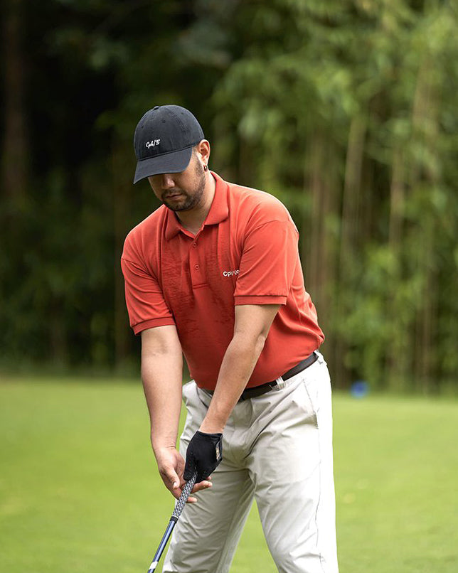 CAPTAINS HELM GOLF #Cph/Golf TM POLO -RED- – Cph/Golf™︎