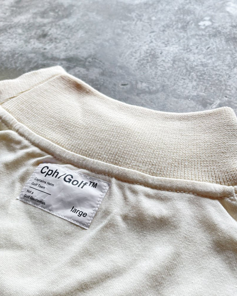【Captains Helm Golf】 Mock Neck Logo Tee CAPTAINS HELM GOLF #TEAM MOCK NECK L/S TEE -BLACK- – Cph/Golf™︎