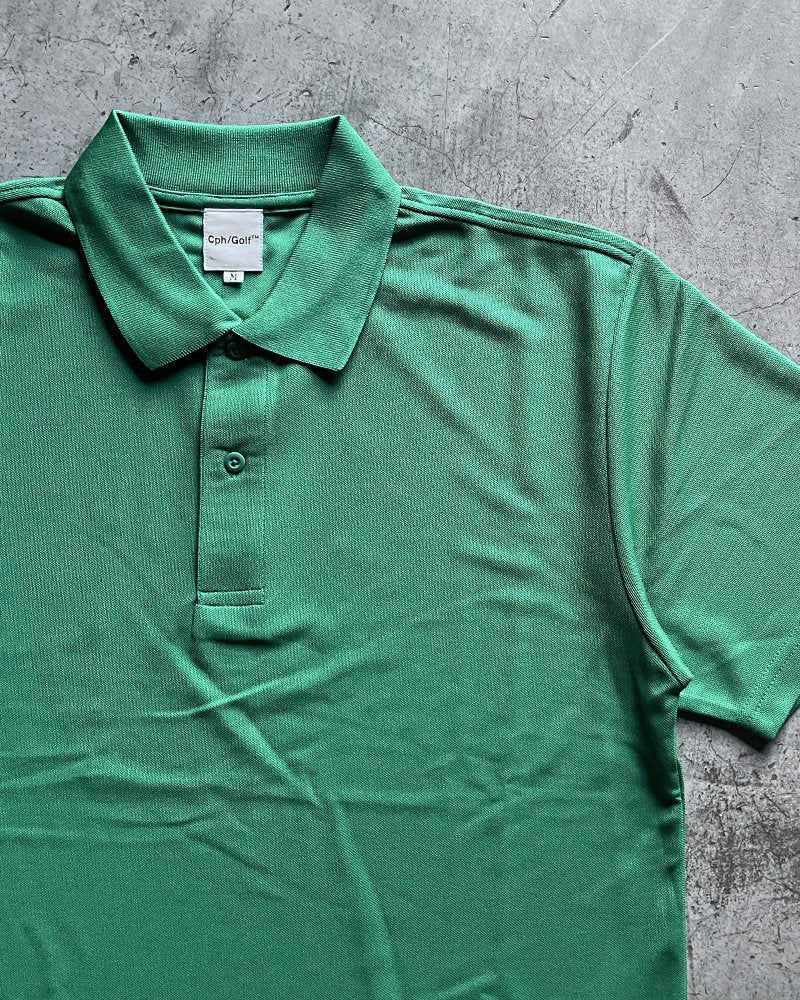 CAPTAINS HELM GOLF #Cph/Golf POLO -GREEN- – Cph/Golf™︎