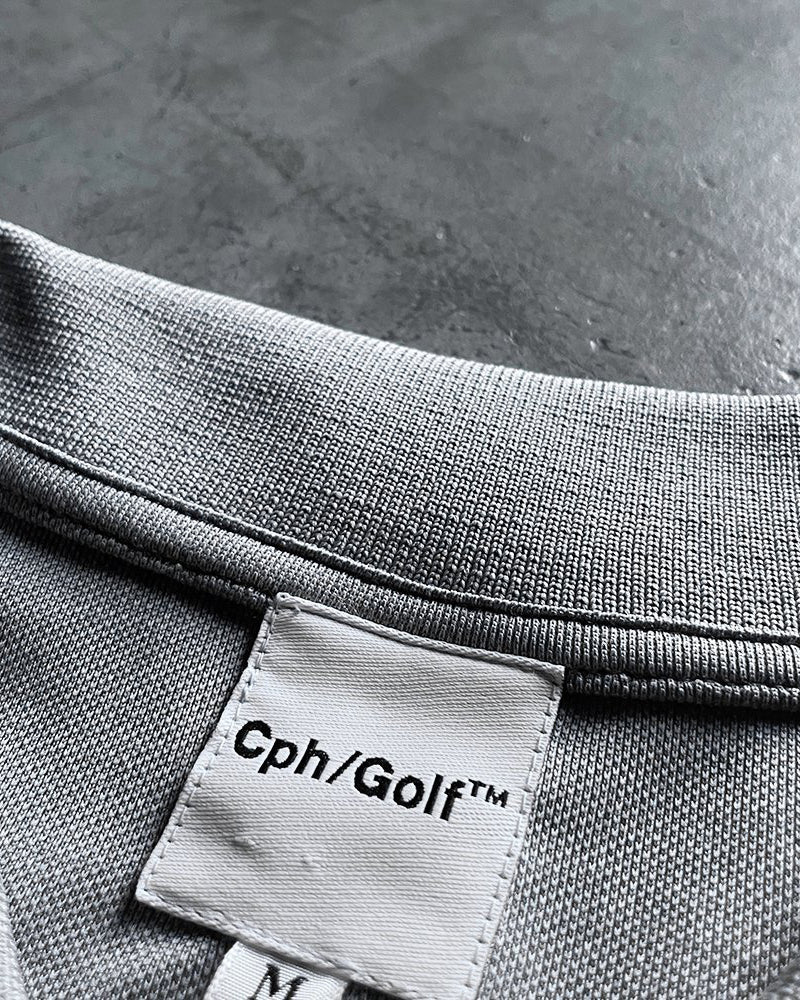 CAPTAINS HELM GOLF #Cph/Golf POLO -GRAY- – Cph/Golf™︎