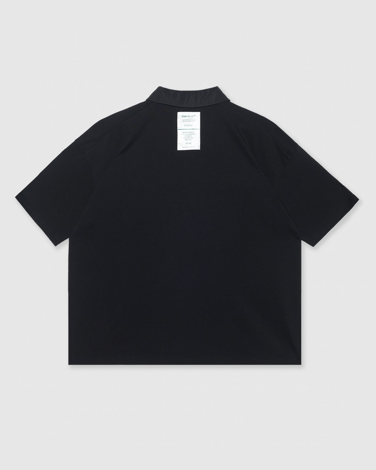 MILITARY RS POLO SHIRTS - BLACK - – Cph/Golf™︎