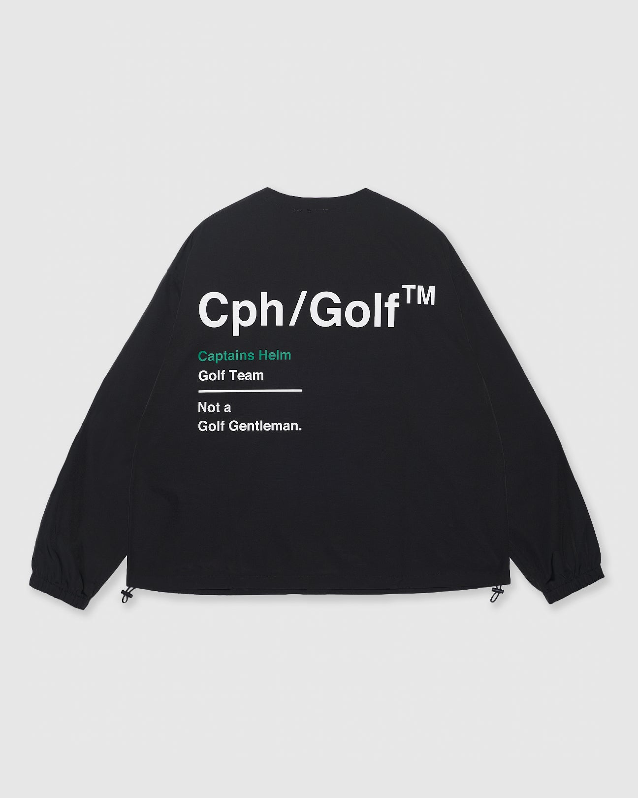 Cph/Golf™ NO COLLAR COACH JKT NO COLLAR COACH JKT - BLACK - – Cph/Golf™︎