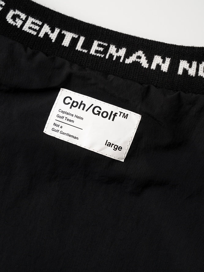 CHG22-SS-J02 #GENTLEMAN NYLON P/O JACKET - BLACK - – Cph/Golf™︎