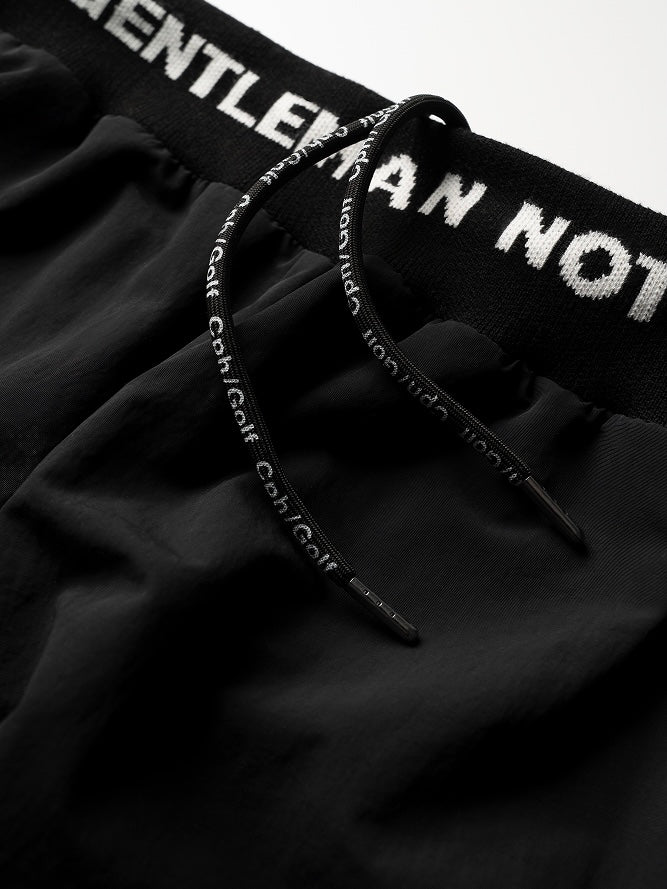 CHG22-SS-P02 #GENTLEMAN NYLON PANTS - BLACK - – Cph/Golf™︎