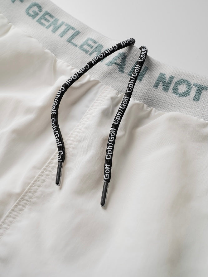 CHG22-SS-P02 #GENTLEMAN NYLON PANTS - WHITE - – Cph/Golf™︎