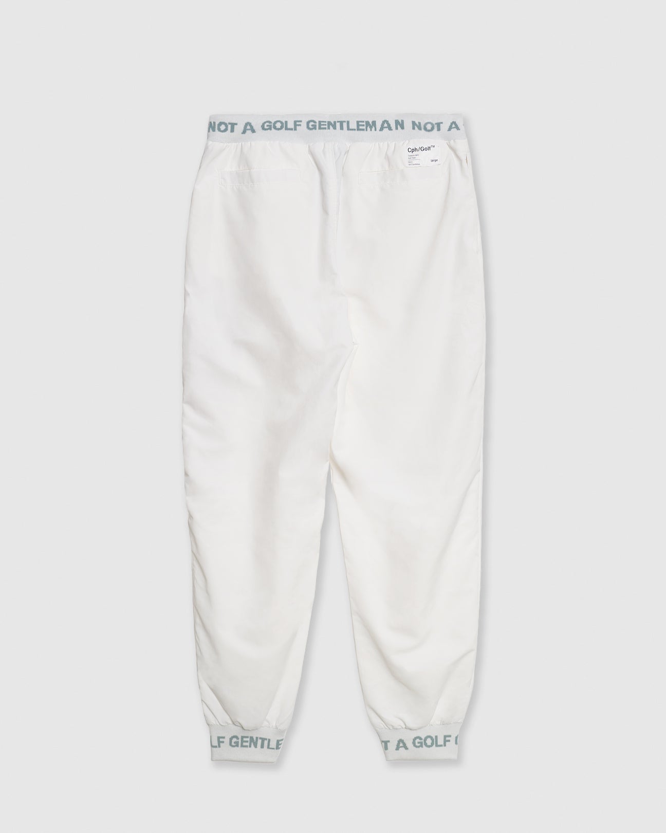 CHG22-SS-P02 #GENTLEMAN NYLON PANTS - WHITE - – Cph/Golf™︎