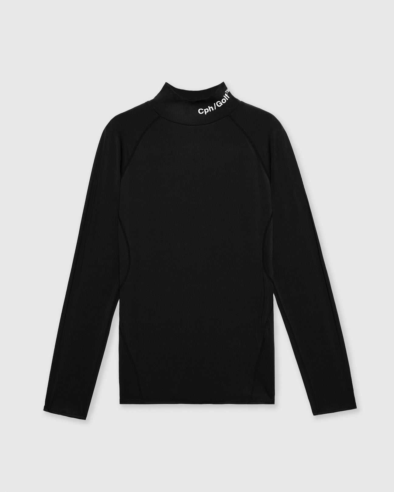 2PC MOCK NECK UNDERGARMENT - BLACK - – Cph/Golf™︎