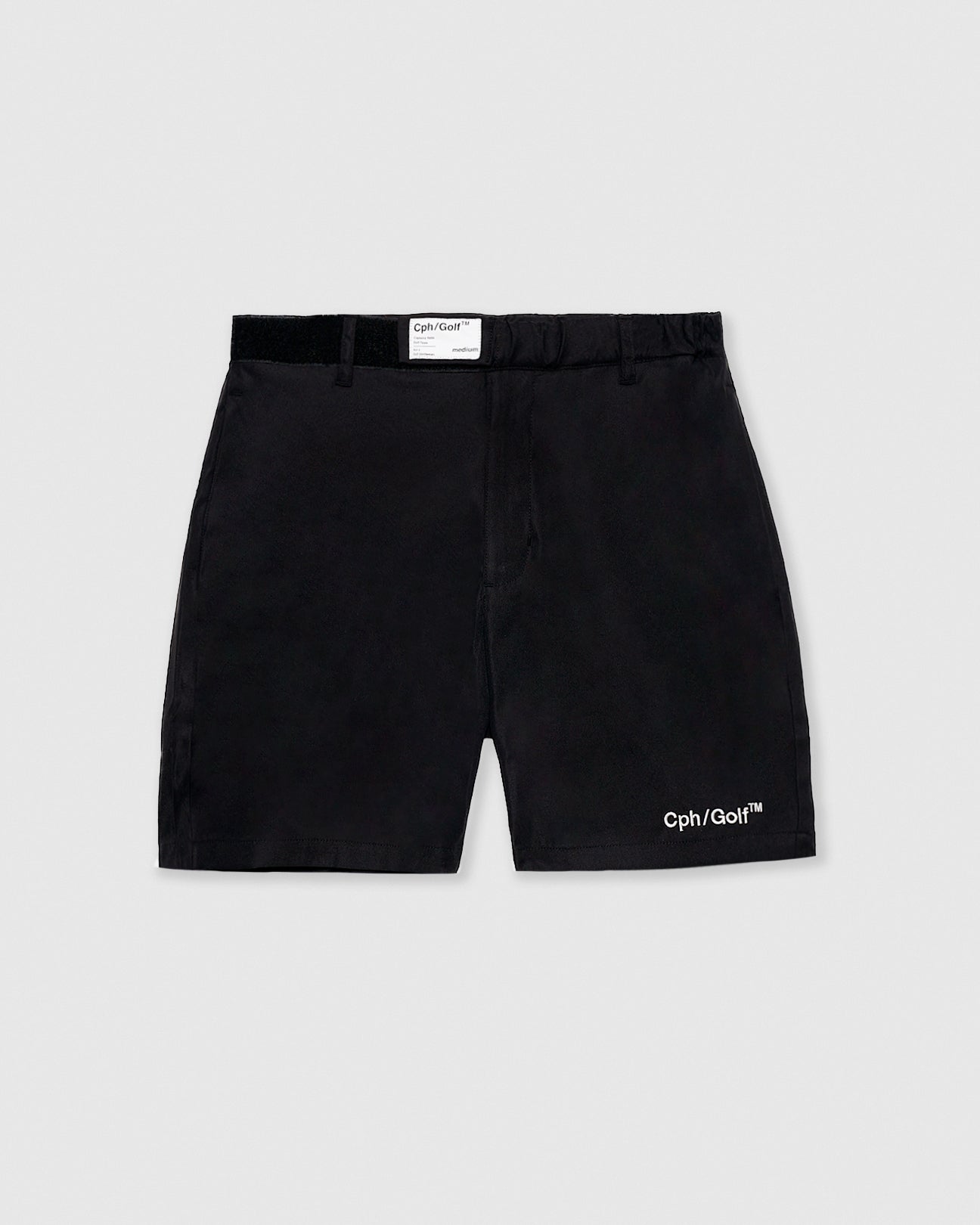 Cph/Golf™️ #ADJUSTABLE SHORTS - BLACK - – Cph/Golf™︎