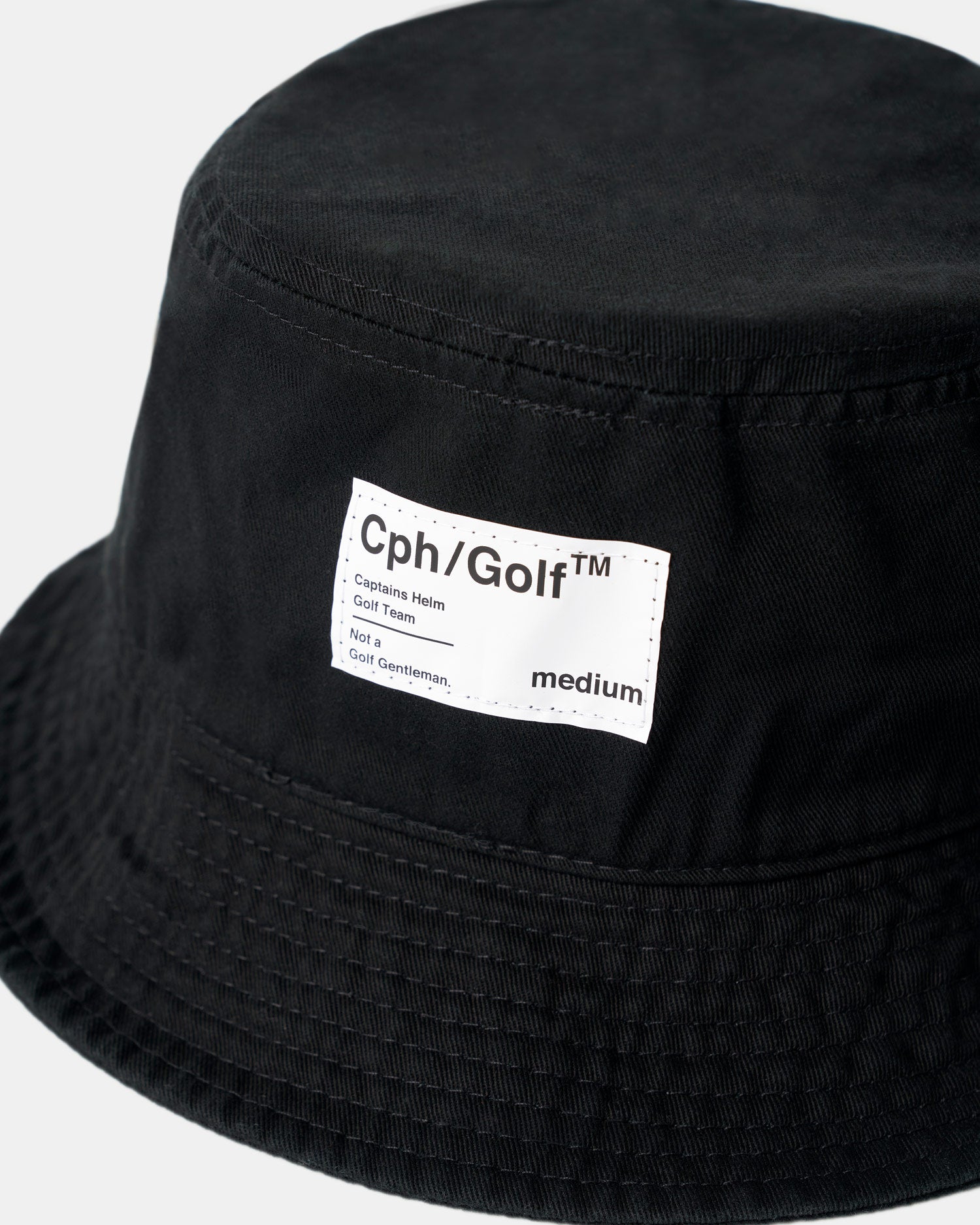 Cph/Golf™️ #NAGG BUCKET HAT - BLACK - – Cph/Golf™︎