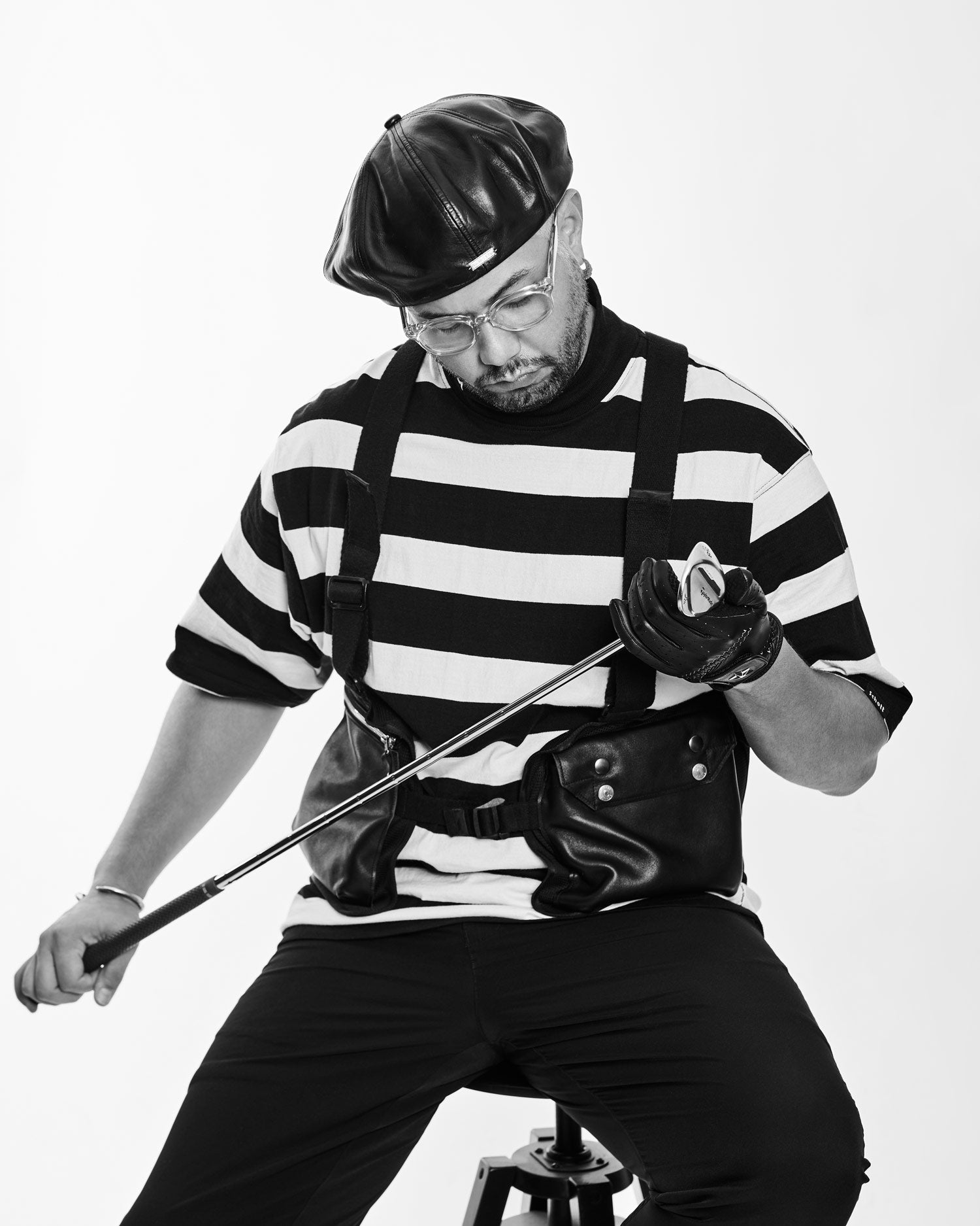 SCHOTT × CAPTAINS HELM GOLF #GOLF VEST - BLACK - – Cph/Golf™︎