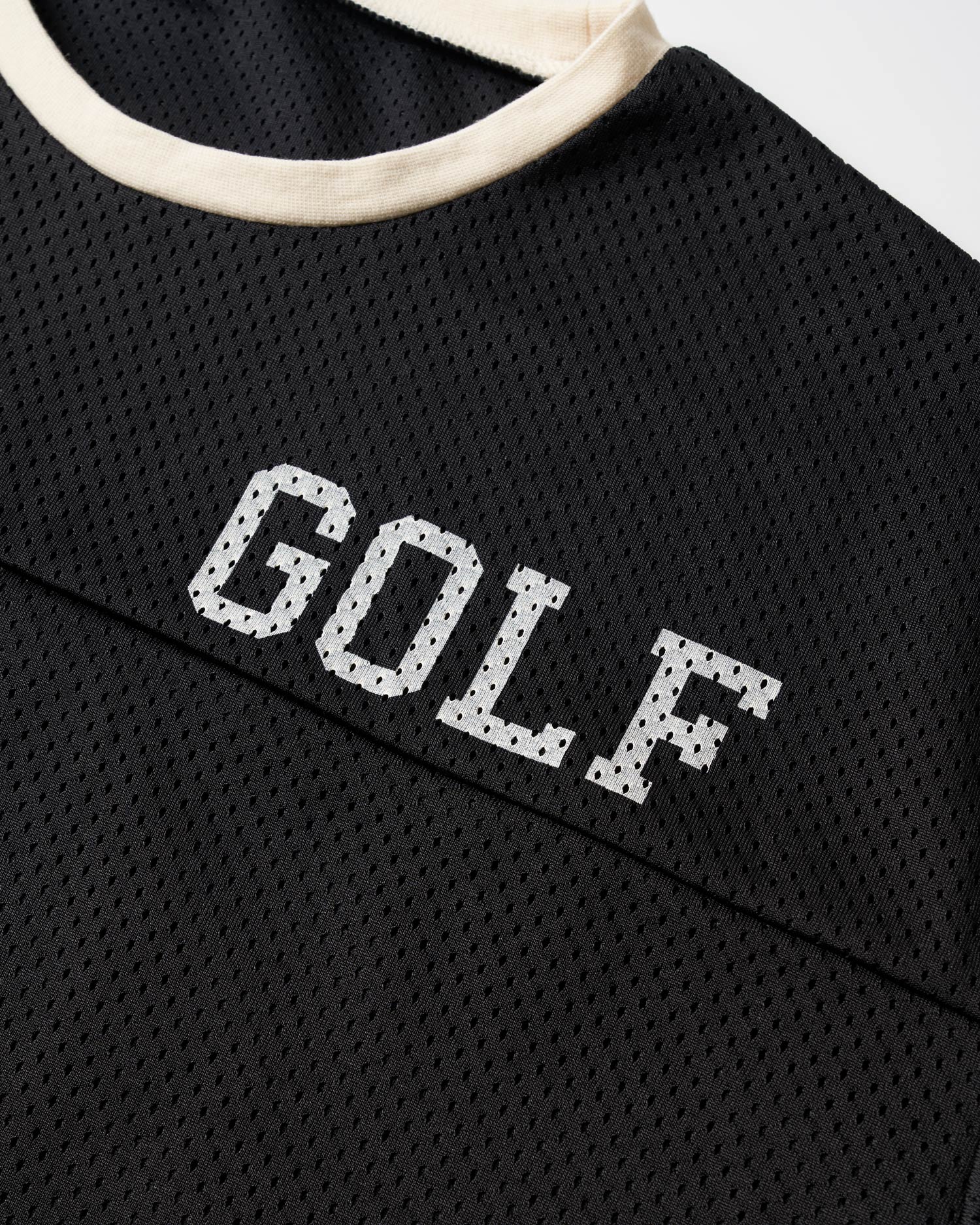 CAPTAINS HELM GOLF DOUBLE MESH TEE ＸＬ Cph/Golf™️ #NAGG DOUBLE MESH TEE - BLACK - – Cph/Golf™︎