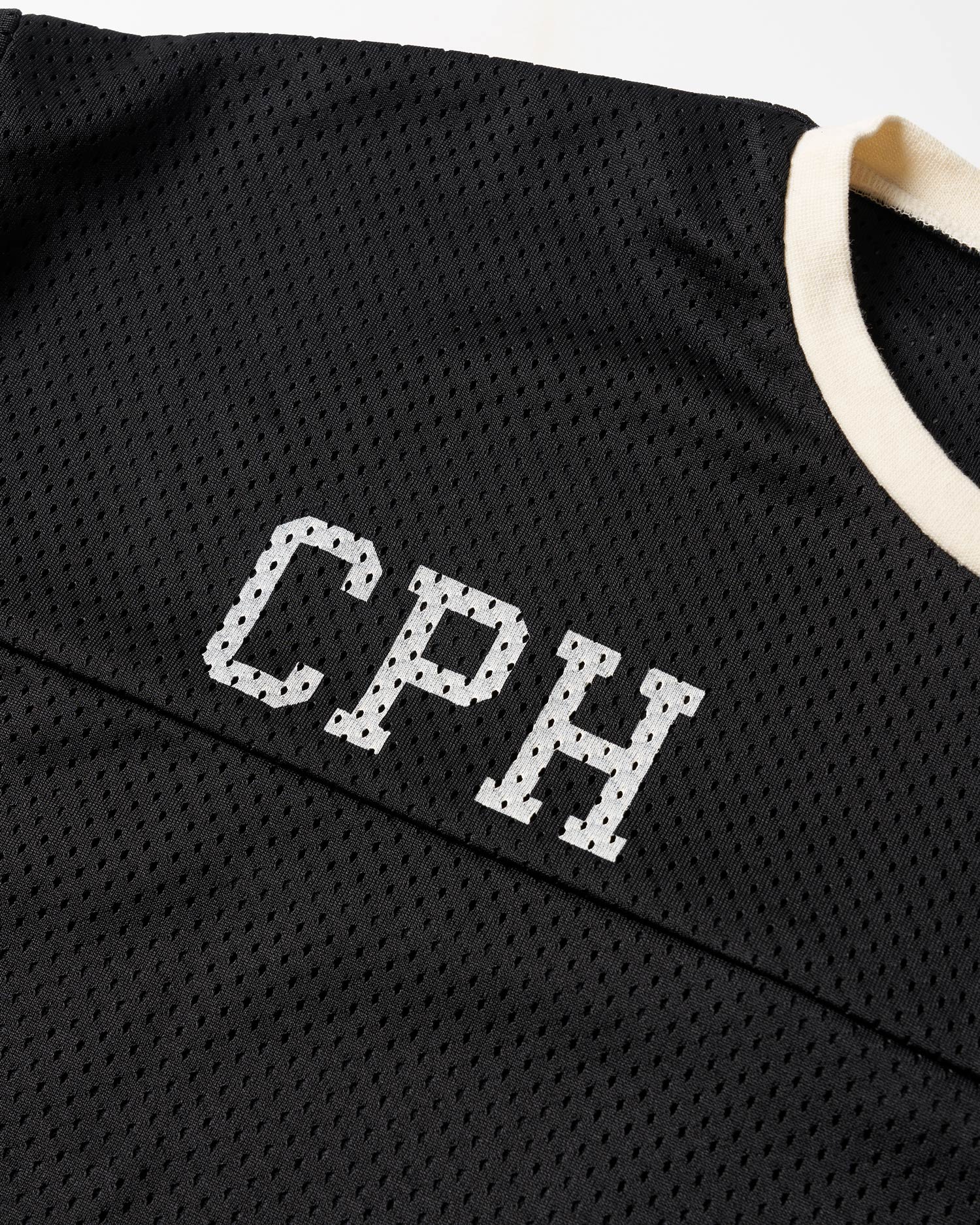 Cph/Golf™️ #NAGG DOUBLE MESH TEE - BLACK - – Cph/Golf™︎