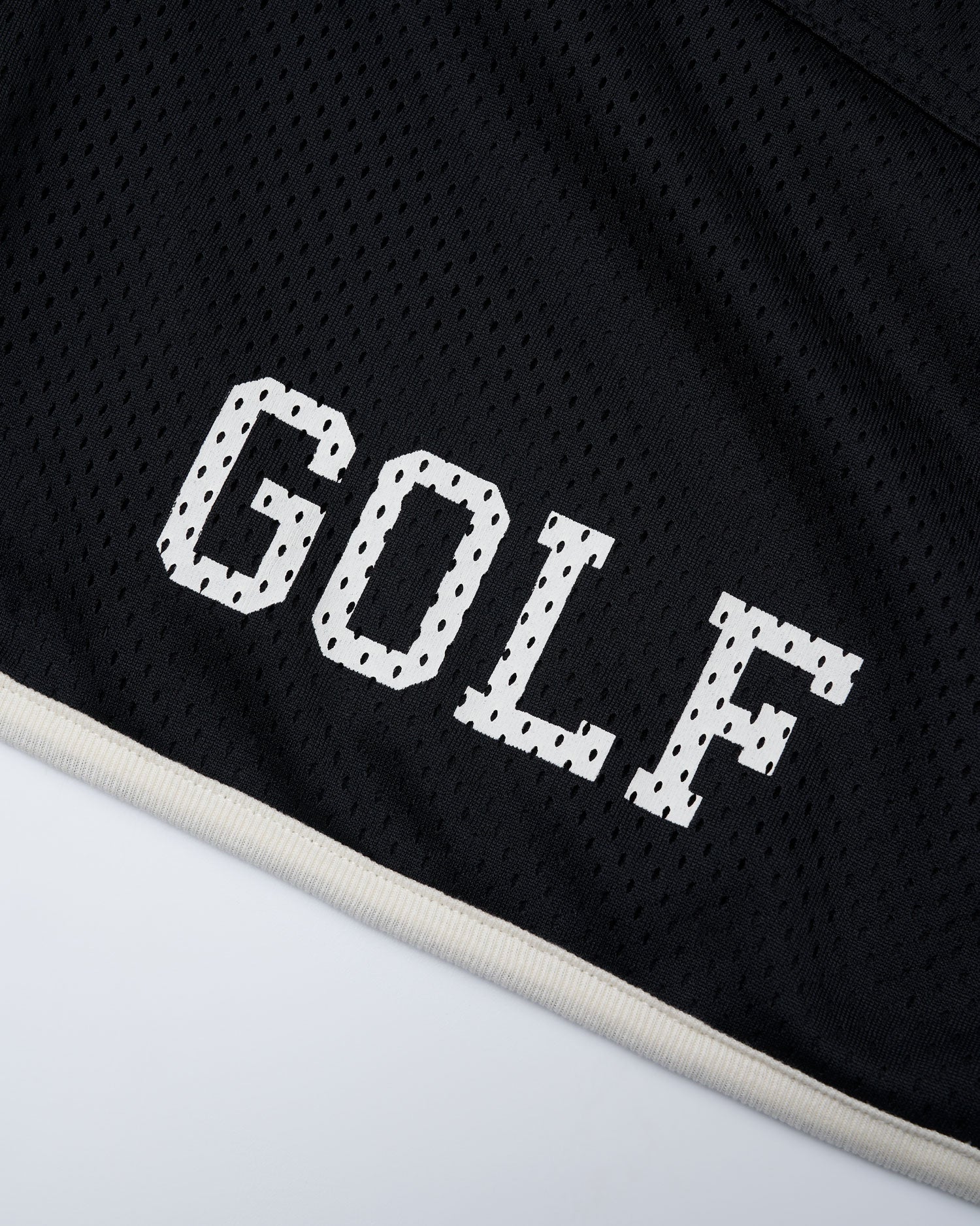 Cph/Golf DOUBLE MESH SHORT サイズL ブラック DOUBLE MESH SHORT - BLACK - – Cph/Golf™︎