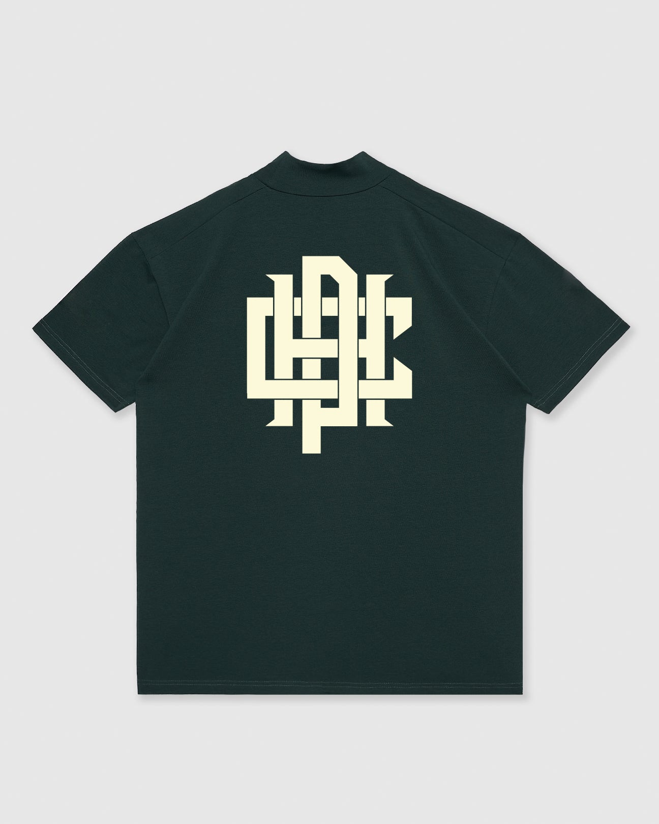 OVERLAP LOGO SUMMER MOCK NECK TEE - GREEN - – Cph/Golf™︎