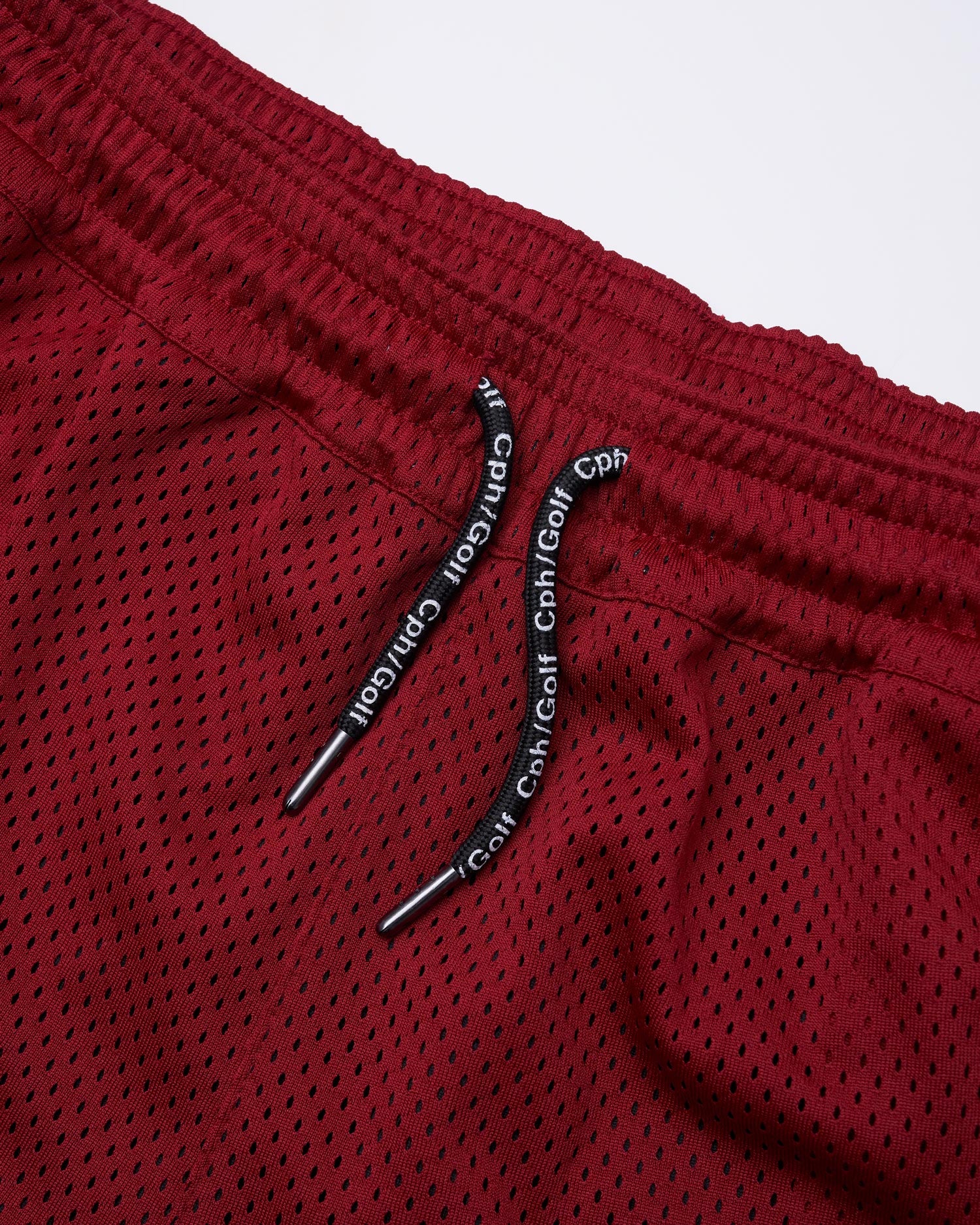 Cph/Golf™️ #NAGG DOUBLE MESH SHORTS - BURGUNDY - – Cph/Golf™︎