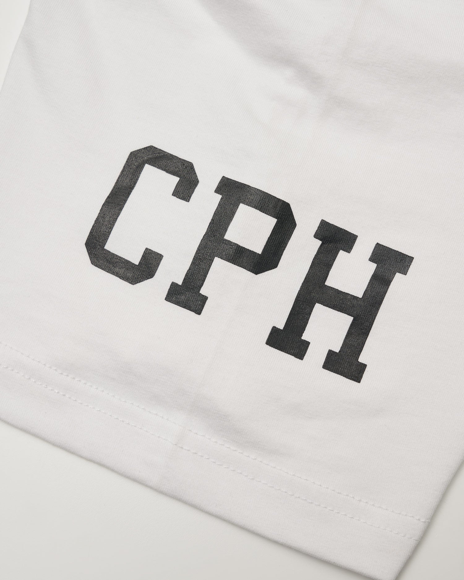 Cph/Golf™️ #NAGG MOCK NECK TEE - WHITE - – Cph/Golf™︎