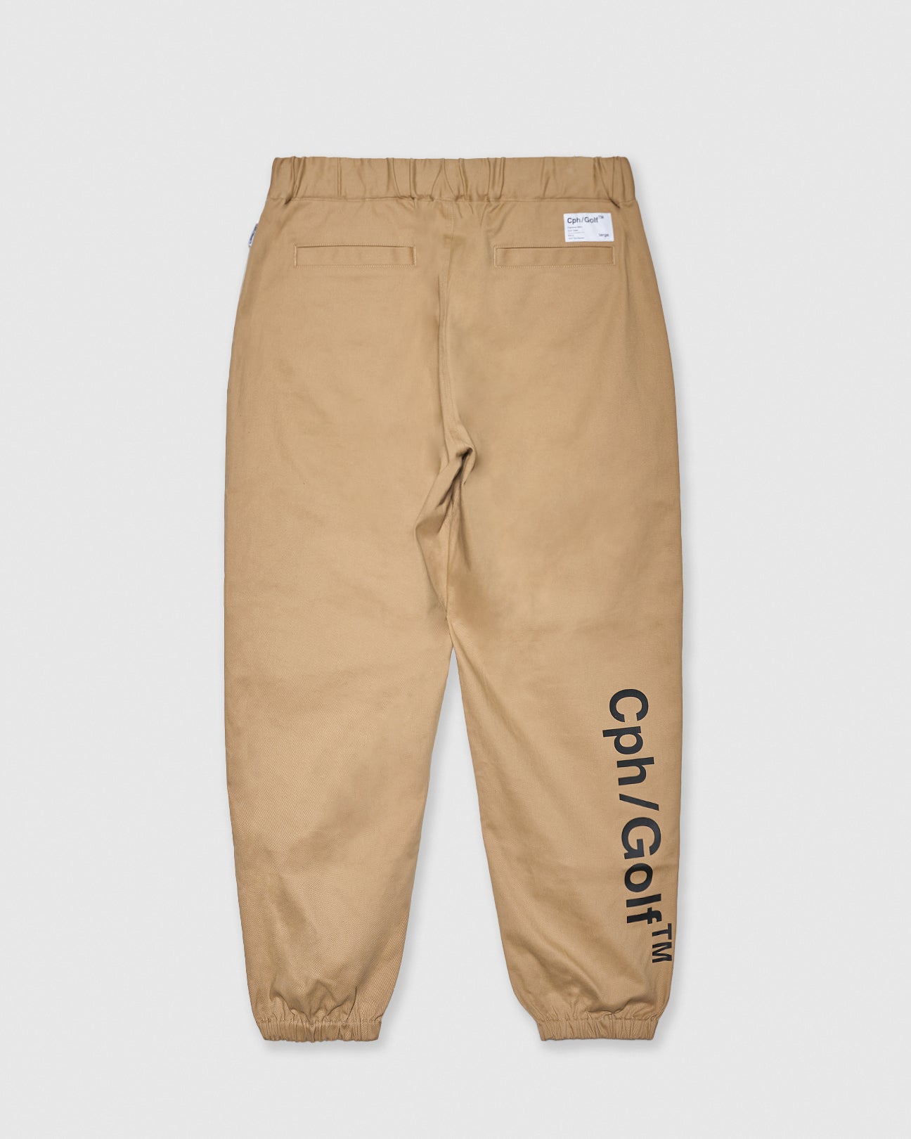 CHG22-AW-P05 #CTN TRACK PANTS - BEIGE - – Captains Helm Golf