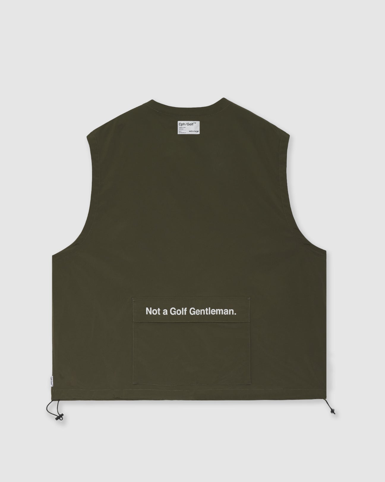 Cph/Golf ベスト DETACHABLE VEST COACH JKT - OLIVE - – Cph/Golf™︎