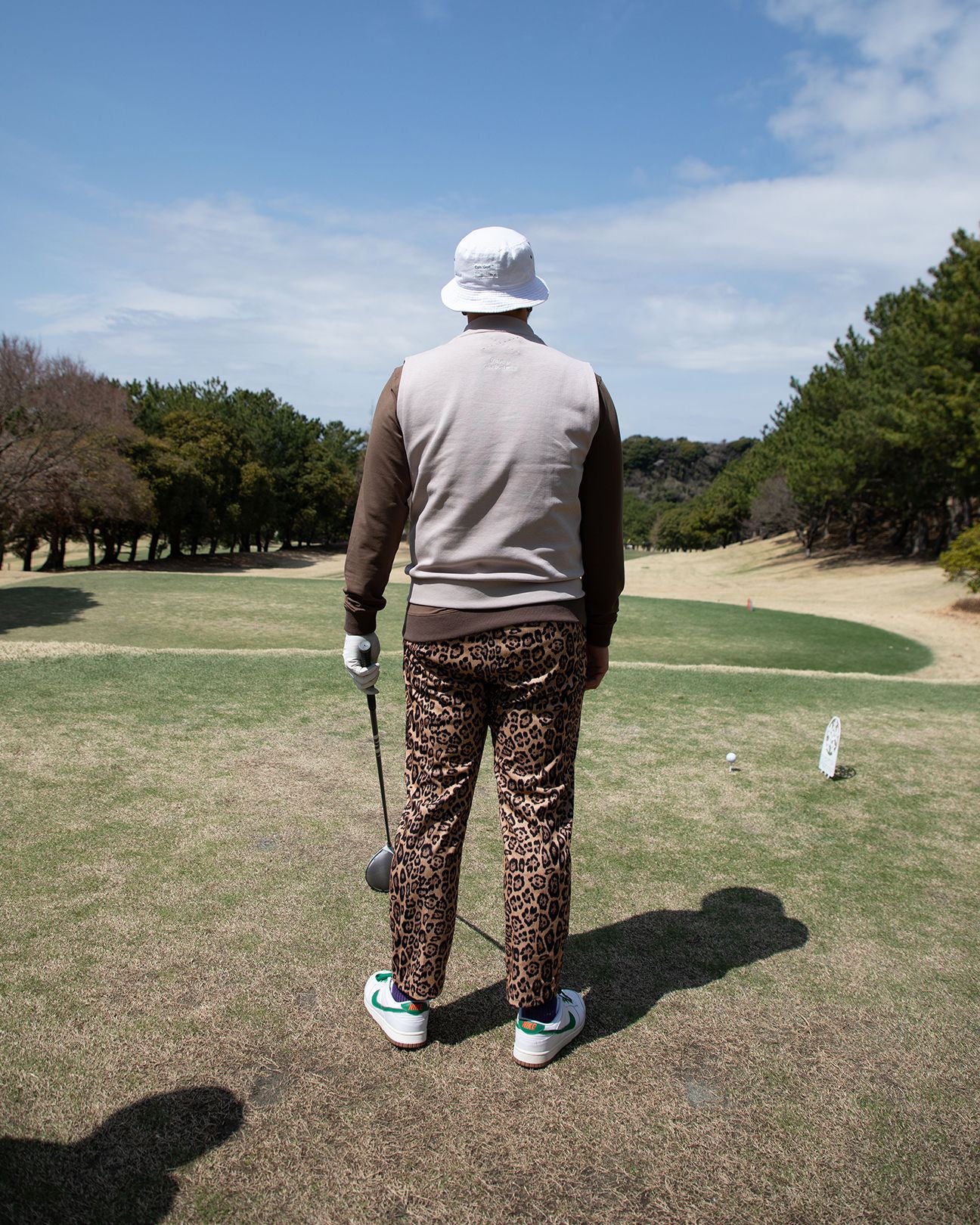 SUPERTHANKS × Cph/Golf™️ #TAPERED PANTS - LEOPARD - – Cph
