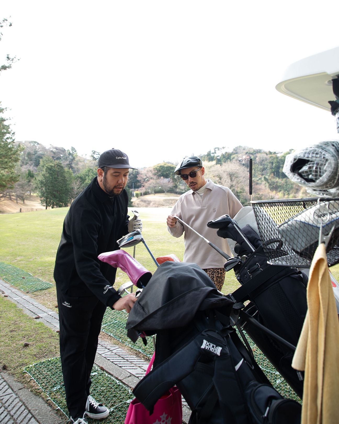 SUPERTHANKS × Cph/Golf™️ #SKIPPER SHIRTS - BLACK - – Cph/Golf™︎