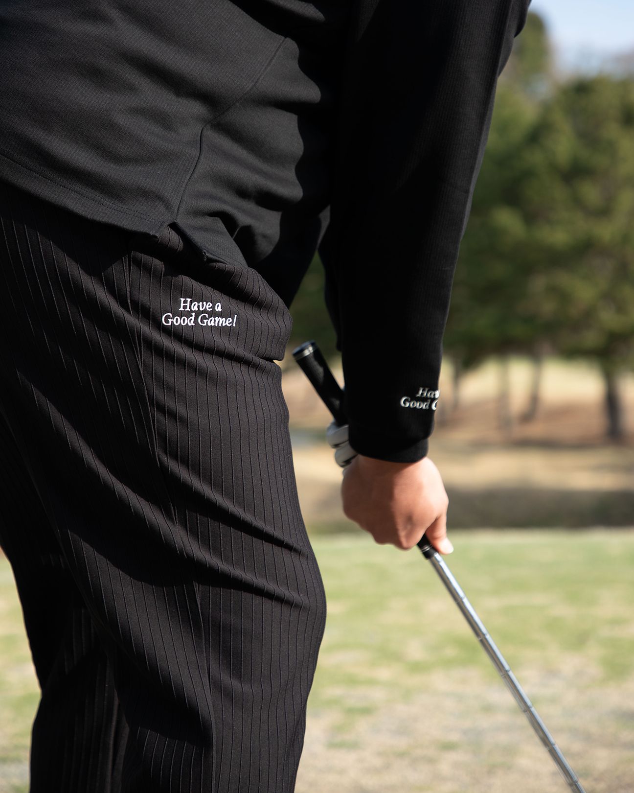 SUPERTHANKS × Cph/Golf™️ #SKIPPER SHIRTS - BLACK - – Cph/Golf™︎