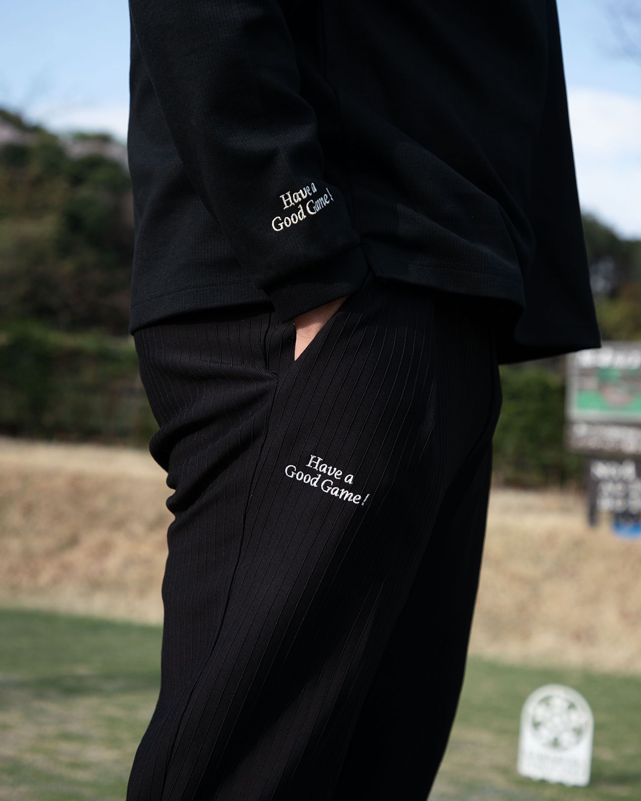 SUPERTHANKS × Cph/Golf™️ #SKIPPER SHIRTS - BLACK - – Cph/Golf™︎