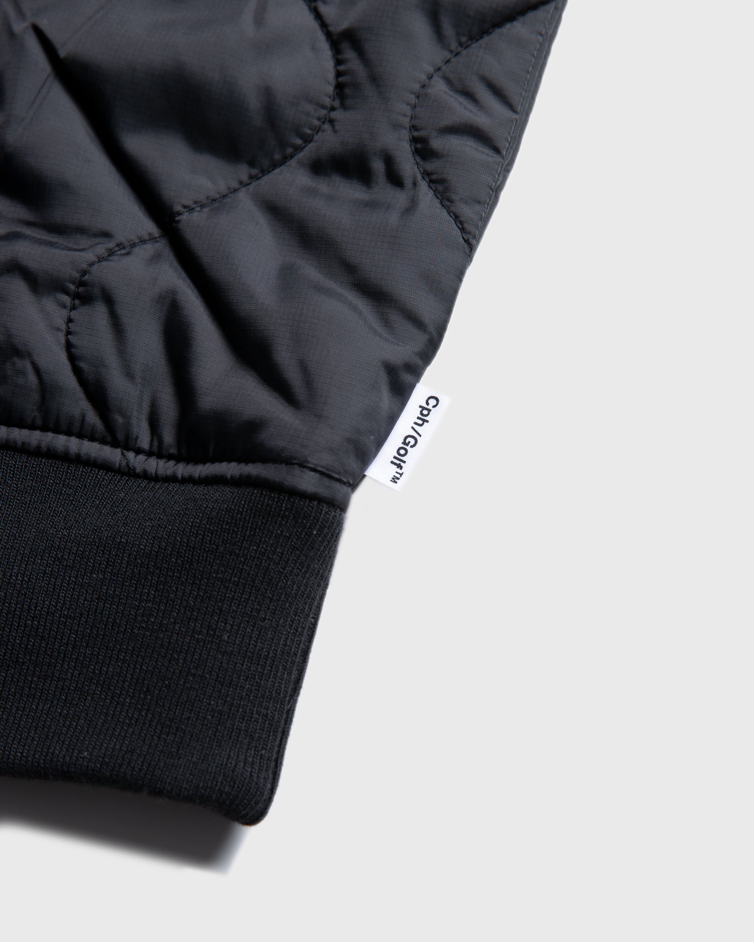 QUILTING WARM P/O JACKET - BLACK - – Cph/Golf™︎