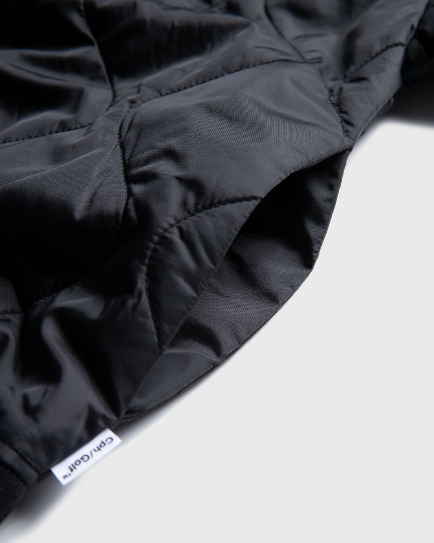 QUILTING WARM P/O JACKET - BLACK - – Cph/Golf™︎