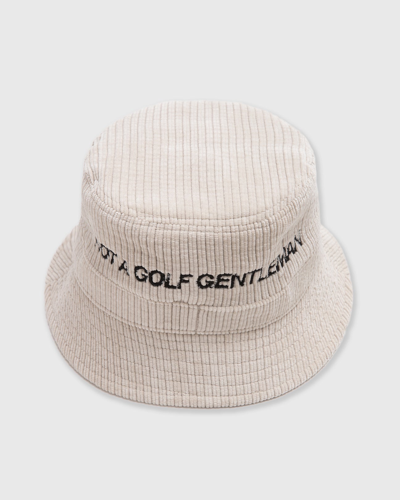 CORDUROY BUCKET HAT - WHITE - – Cph/Golf™︎