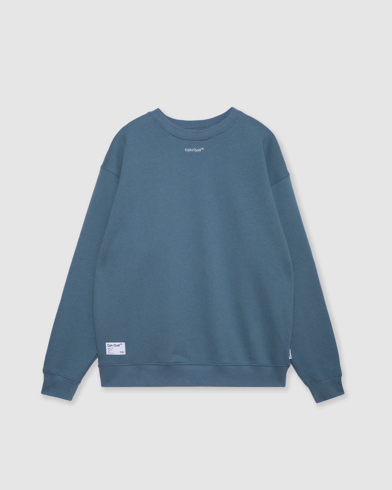 SWING-CYCLE LOGO CREW SWEAT - SLATE - – Cph/Golf™︎