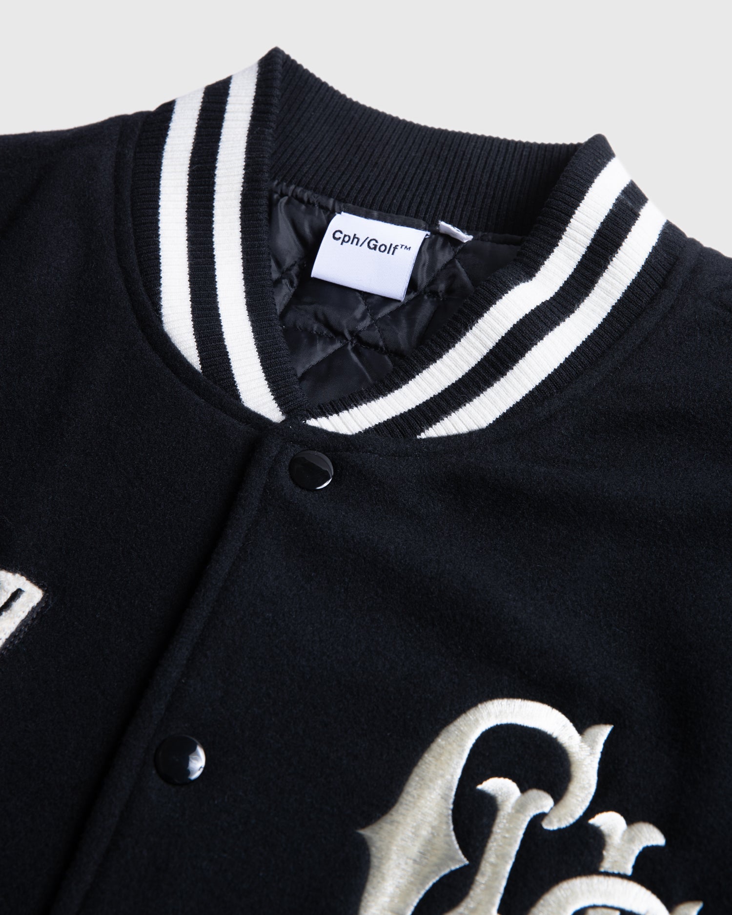CLUB MEMBERS STADIUM JKT - BLACK - – Cph/Golf™︎