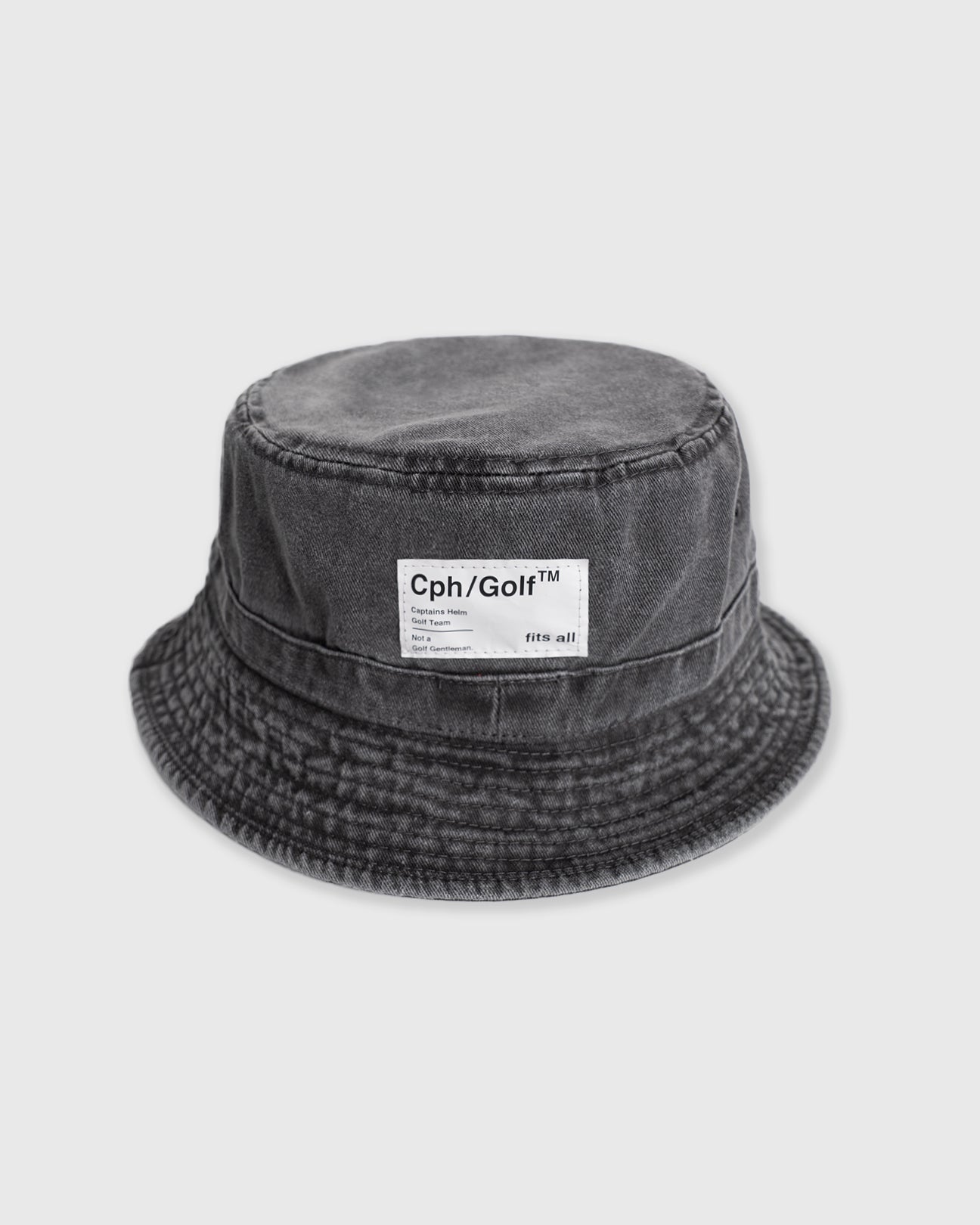 CHG22-SS-C02 #GENTLEMAN BUCKET HAT - BLACK - – Cph/Golf™︎