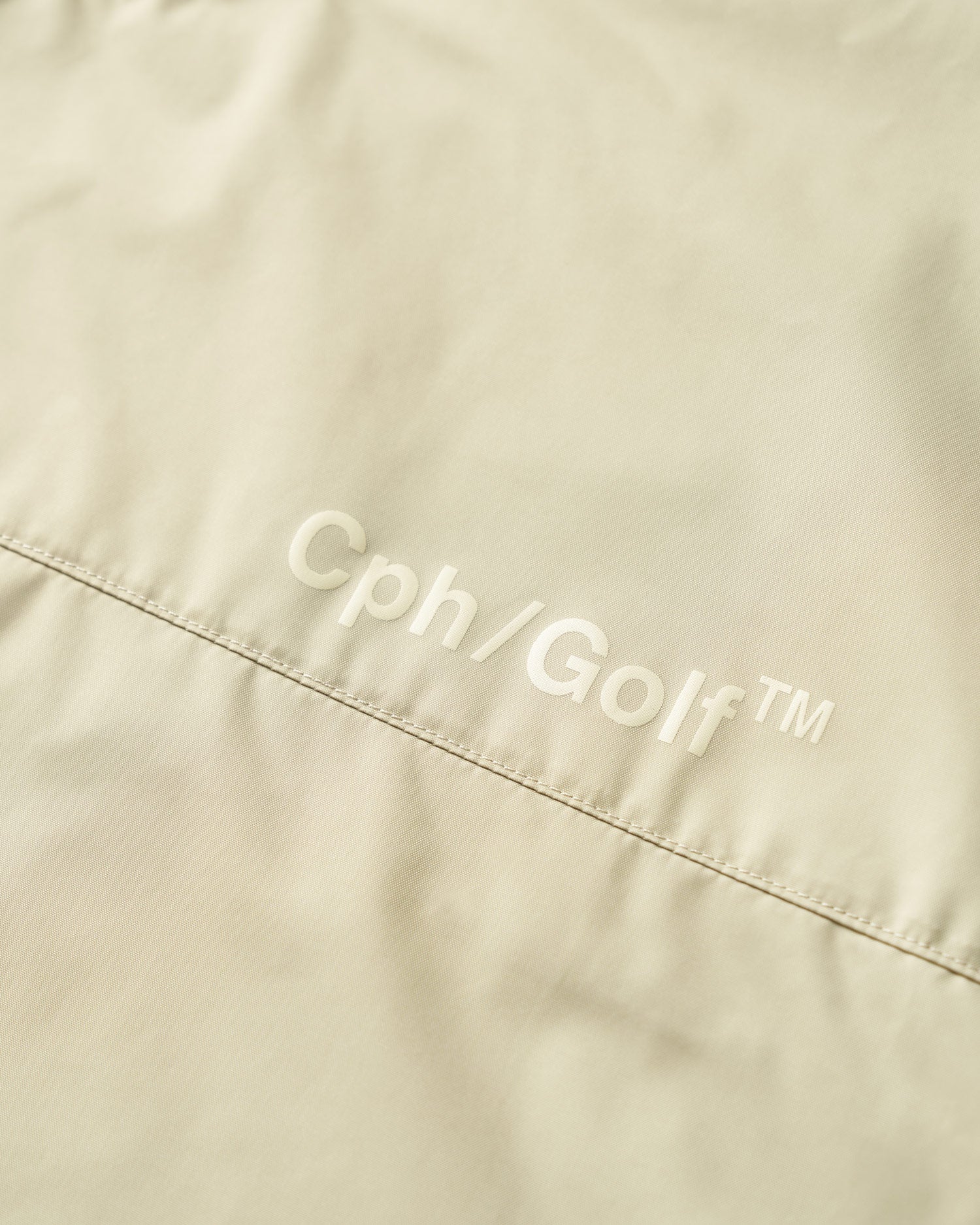 Cph/Golf™️ #WATER-PROOF P/O JACKET - BEIGE - – Cph/Golf™︎