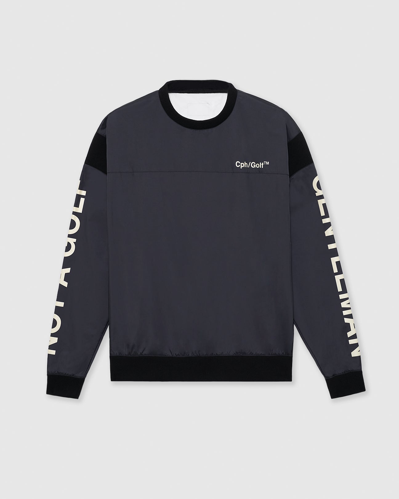 Cph/Golf™️ #WATER-PROOF P/O JACKET - BLACK - – Cph/Golf™︎