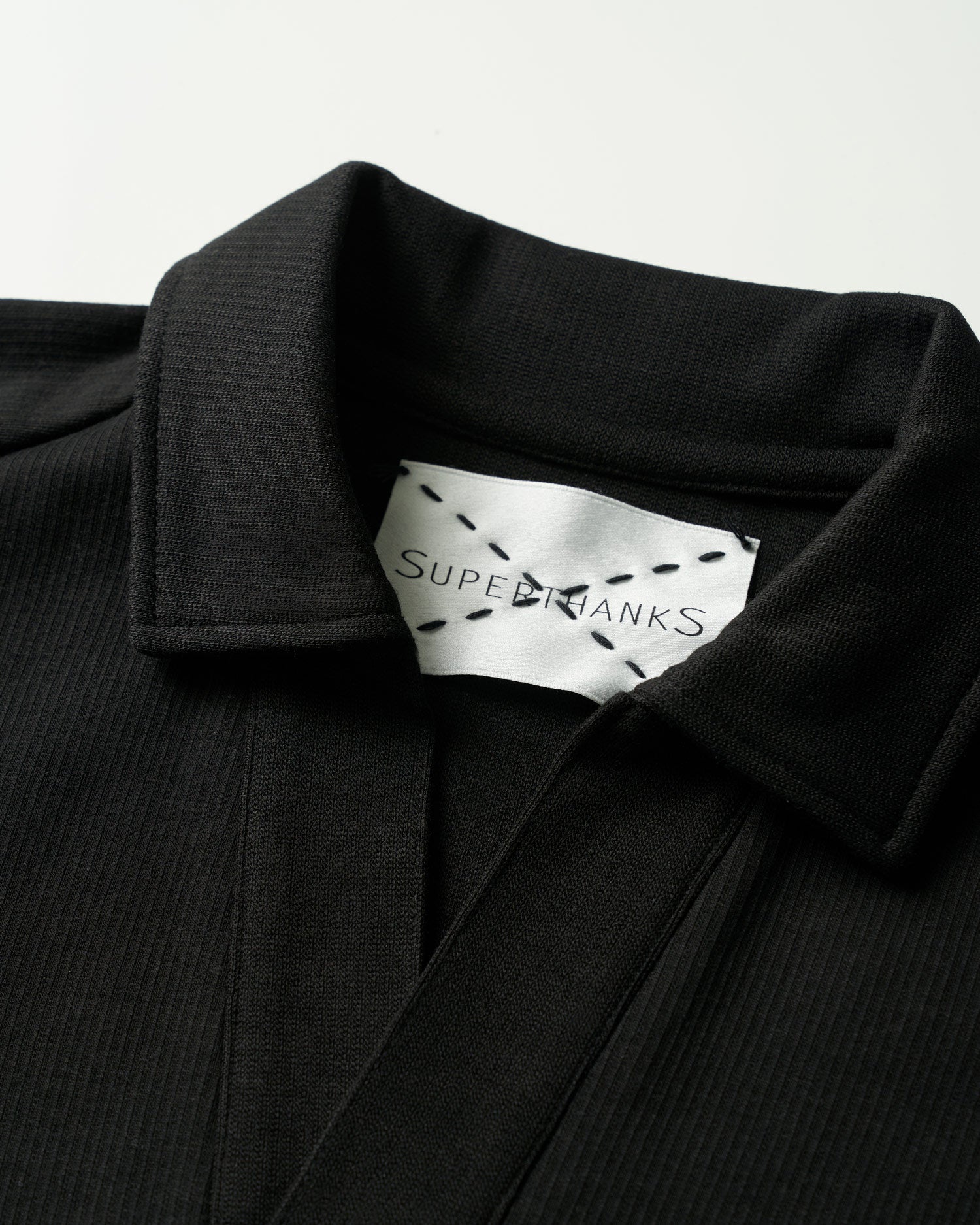 SUPERTHANKS × Cph/Golf™️ #SKIPPER SHIRTS - BLACK - – Cph/Golf™︎