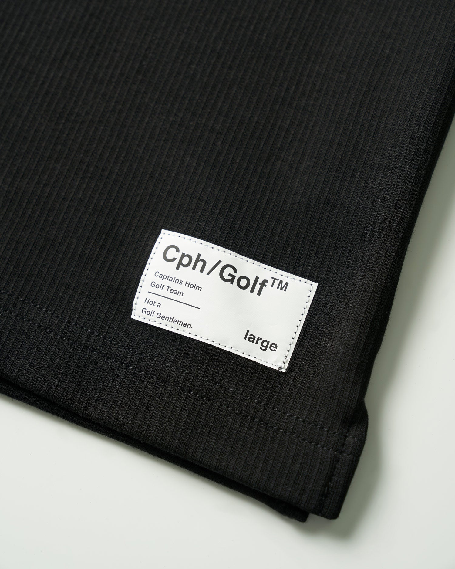 SUPERTHANKS × Cph/Golf™️ #SKIPPER SHIRTS - BLACK - – Cph/Golf™︎
