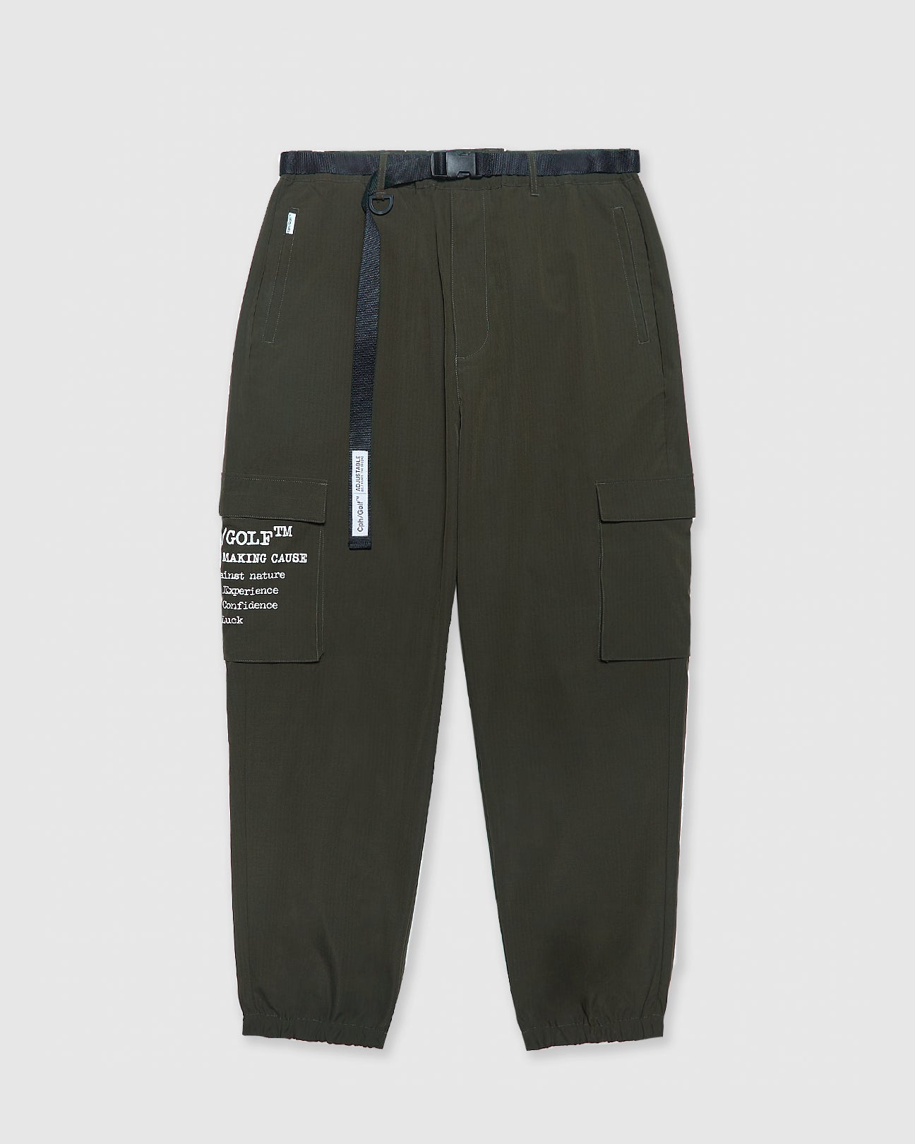 Cph/Golf™ オリーブグリーン カーゴパンツ M ADJUSTABLE CARGO PANTS - OLIVE - – Cph/Golf™︎
