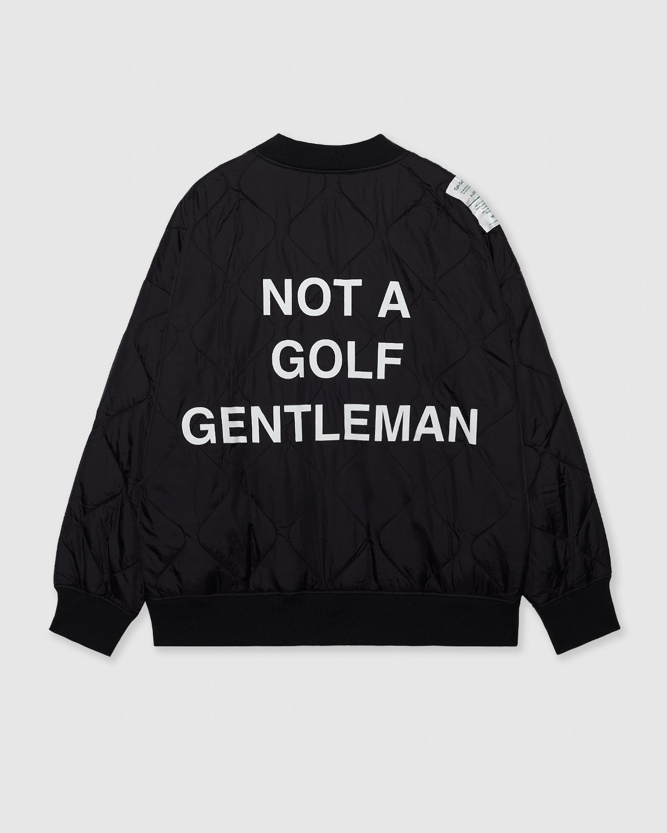 完売　Captains Helm Golf WARM P/O TM JACKET QUILTING WARM P/O JACKET - BLACK - – Cph/Golf™︎