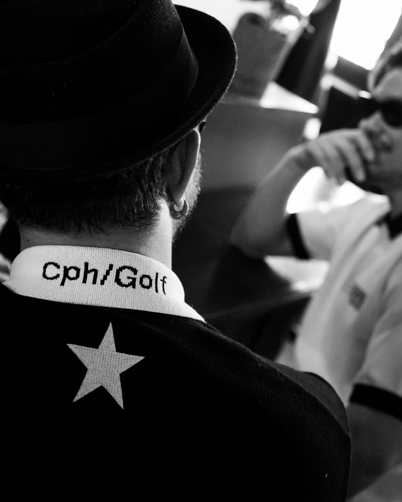 CONVERSE GOLF × Cph/Golf™️ #ONE STAR JACQUARD KNIT POLO