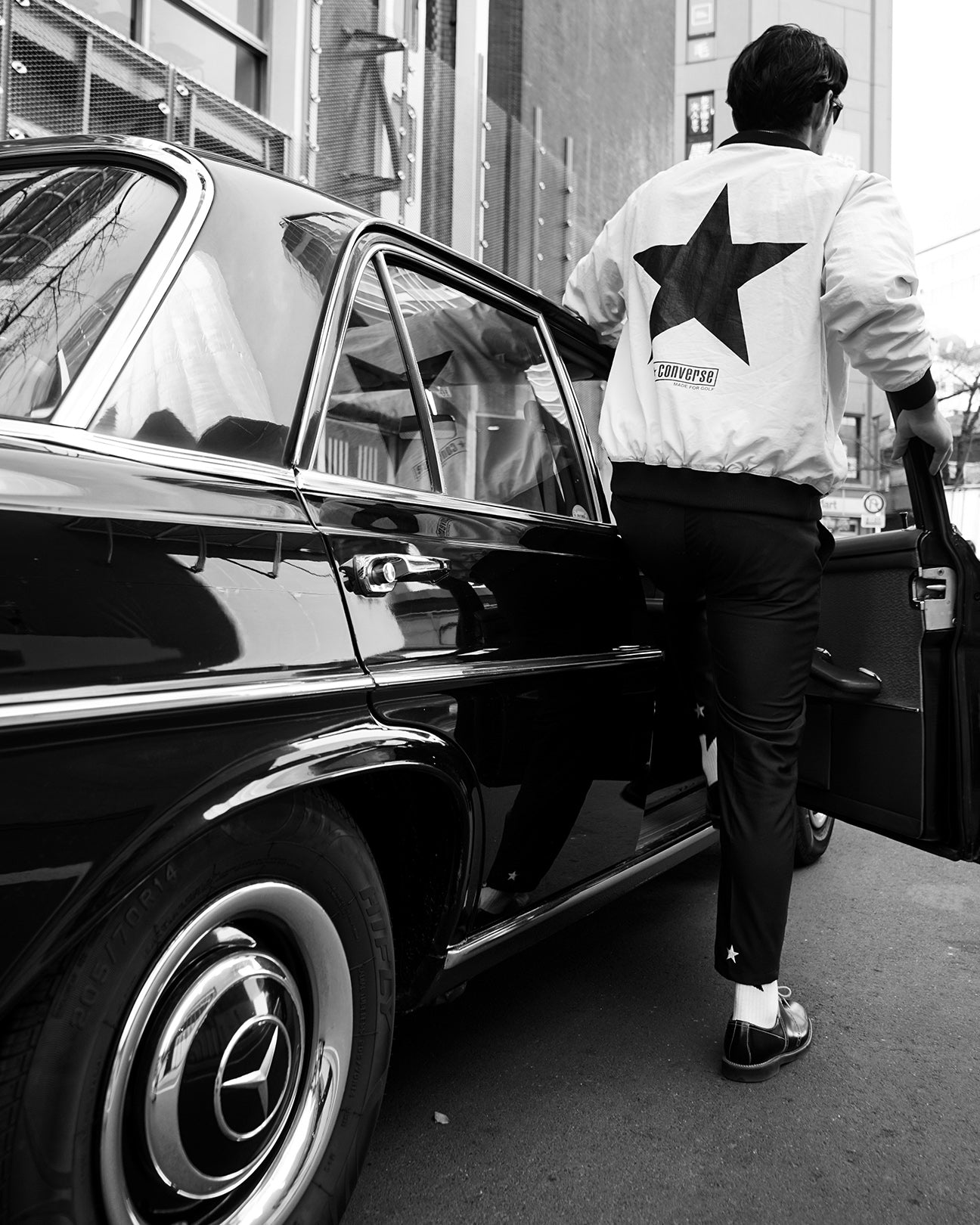 CONVERSE × Cph/Golf ONE STAR JACKET M CONVERSE GOLF × Cph/Golf™️ #ONE STAR ZIP JACKET - IVORY