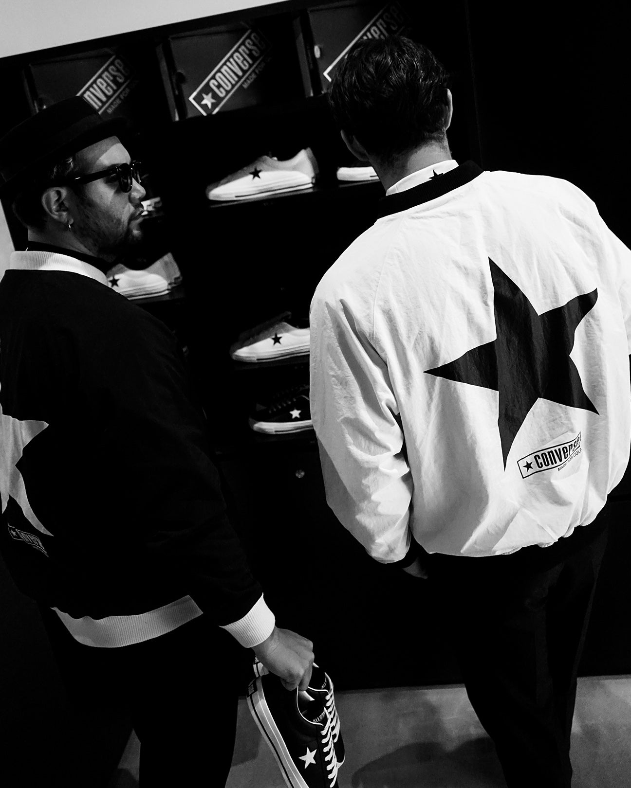 CONVERSE × Cph/Golf ONE STAR JACKET M CONVERSE GOLF × Cph/Golf™️ #ONE STAR ZIP JACKET - IVORY