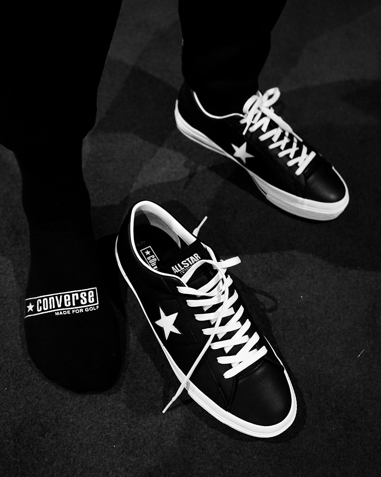 CONVERSE GOLF × Cph/Golf™️ #ONE STAR 2PC SOCKS – Cph/Golf™︎
