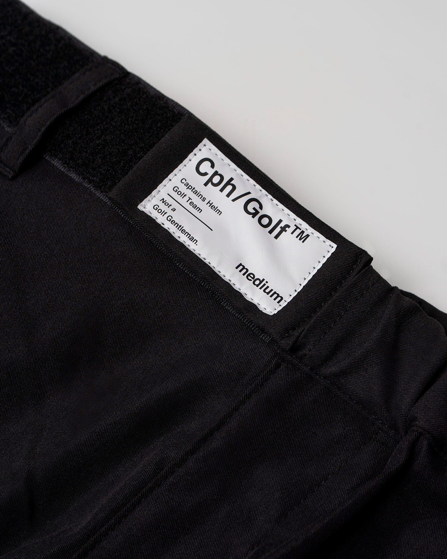 Cph/Golf™️ #ADJUSTABLE SHORTS - BLACK - – Cph/Golf™︎